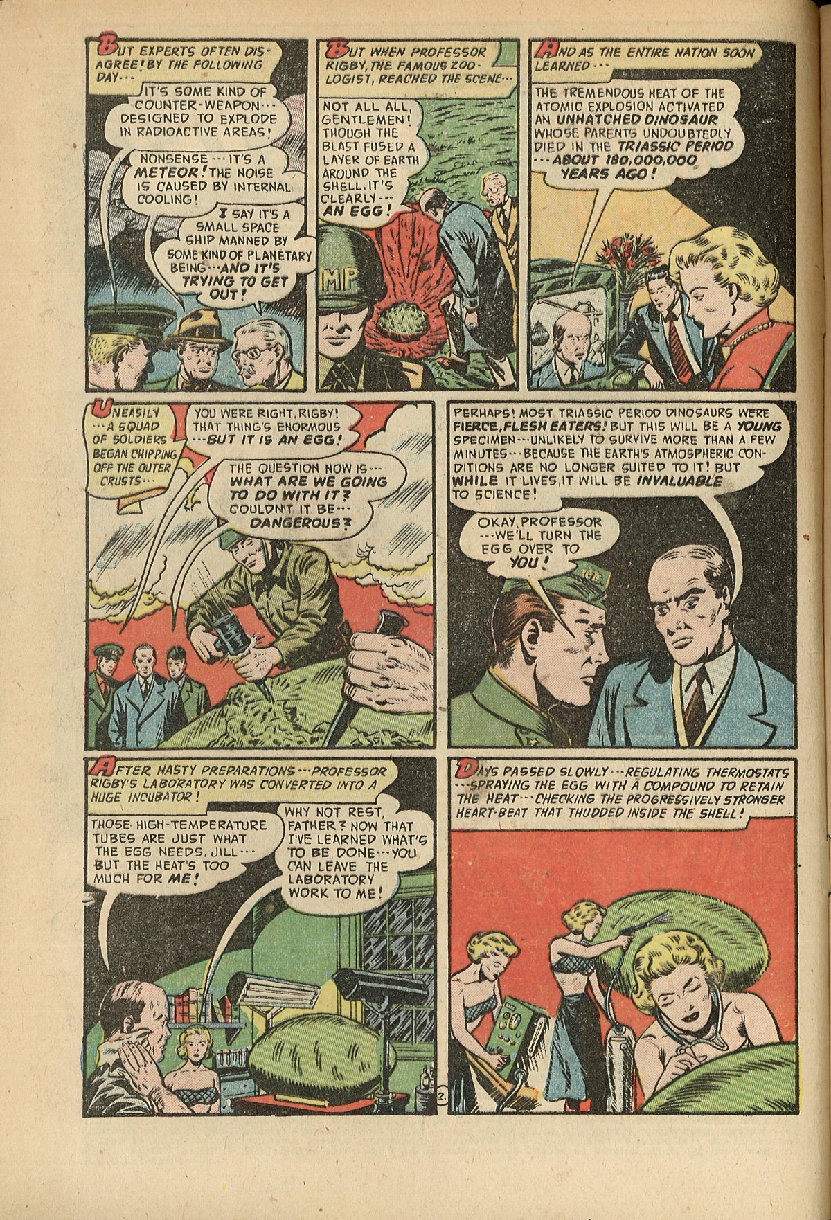 Forbidden Worlds #14 (American Comics Group), page 4. Public domain (US).