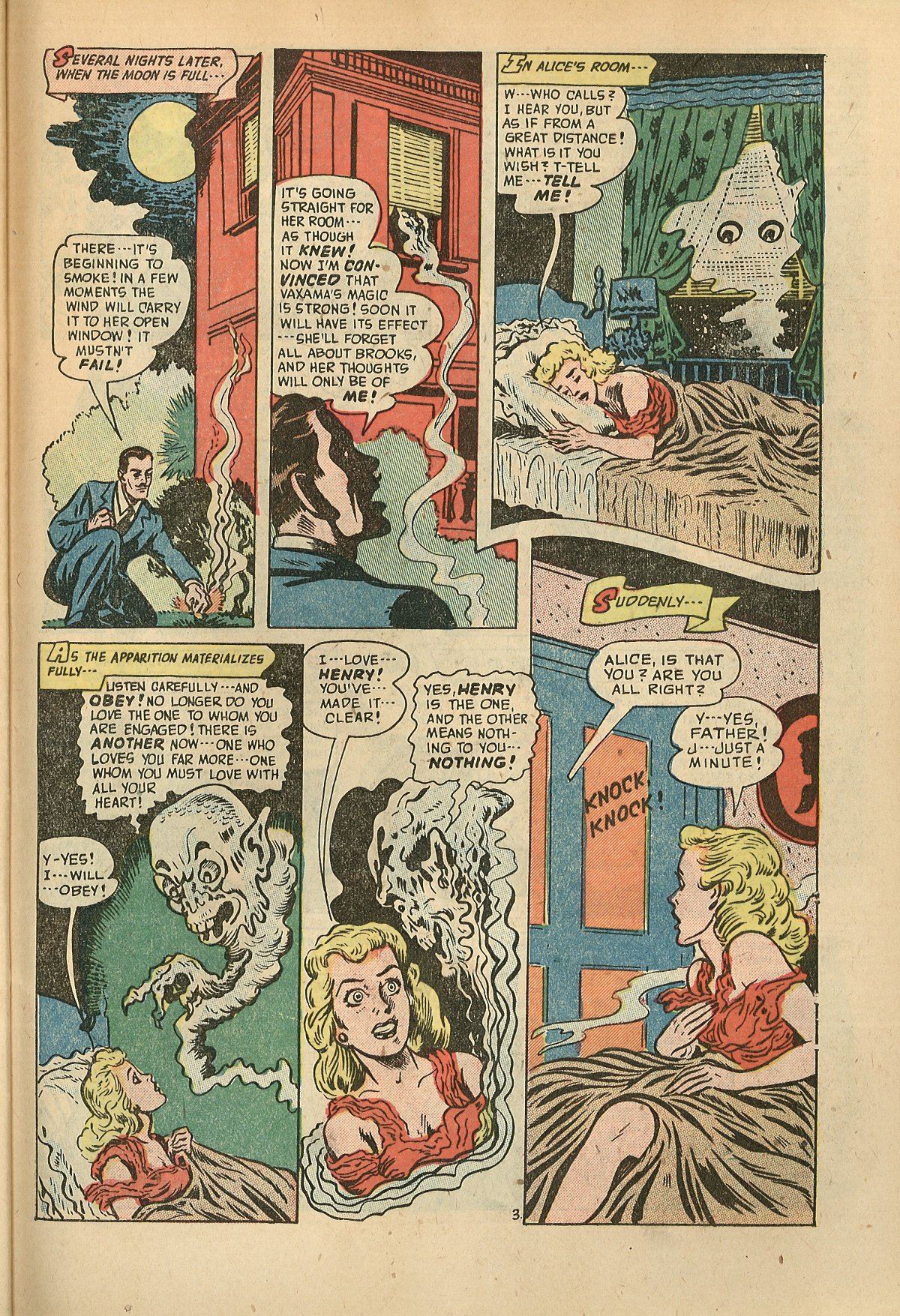 Forbidden Worlds #14 (American Comics Group), page 31. Public domain (US).
