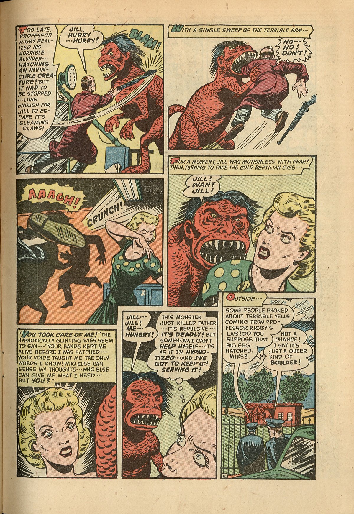 Forbidden Worlds #14 (American Comics Group), page 7. Public domain (US).