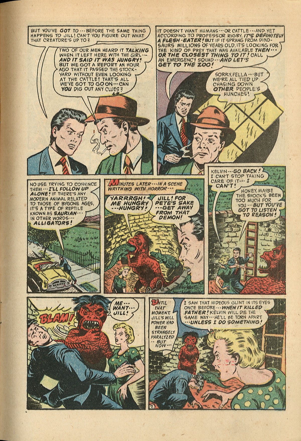 Forbidden Worlds #14 (American Comics Group), page 9. Public domain (US).