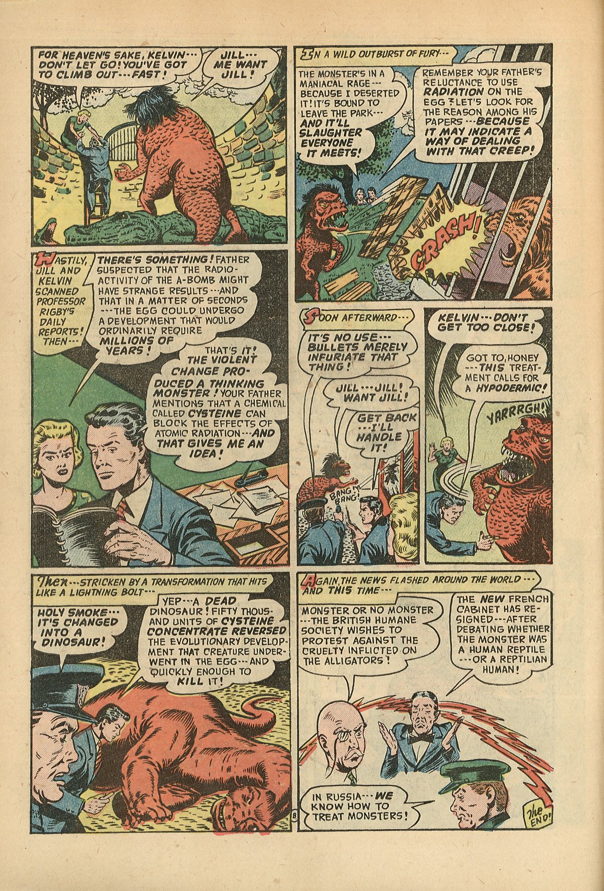 Forbidden Worlds #14 (American Comics Group), page 10. Public domain (US).