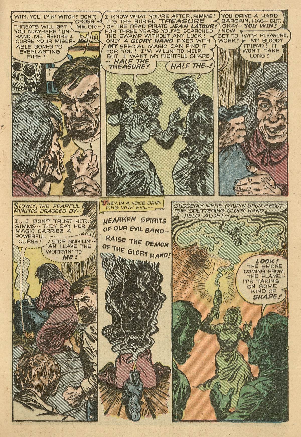 Forbidden Worlds #15 (American Comics Group), page 13. Public domain (US).