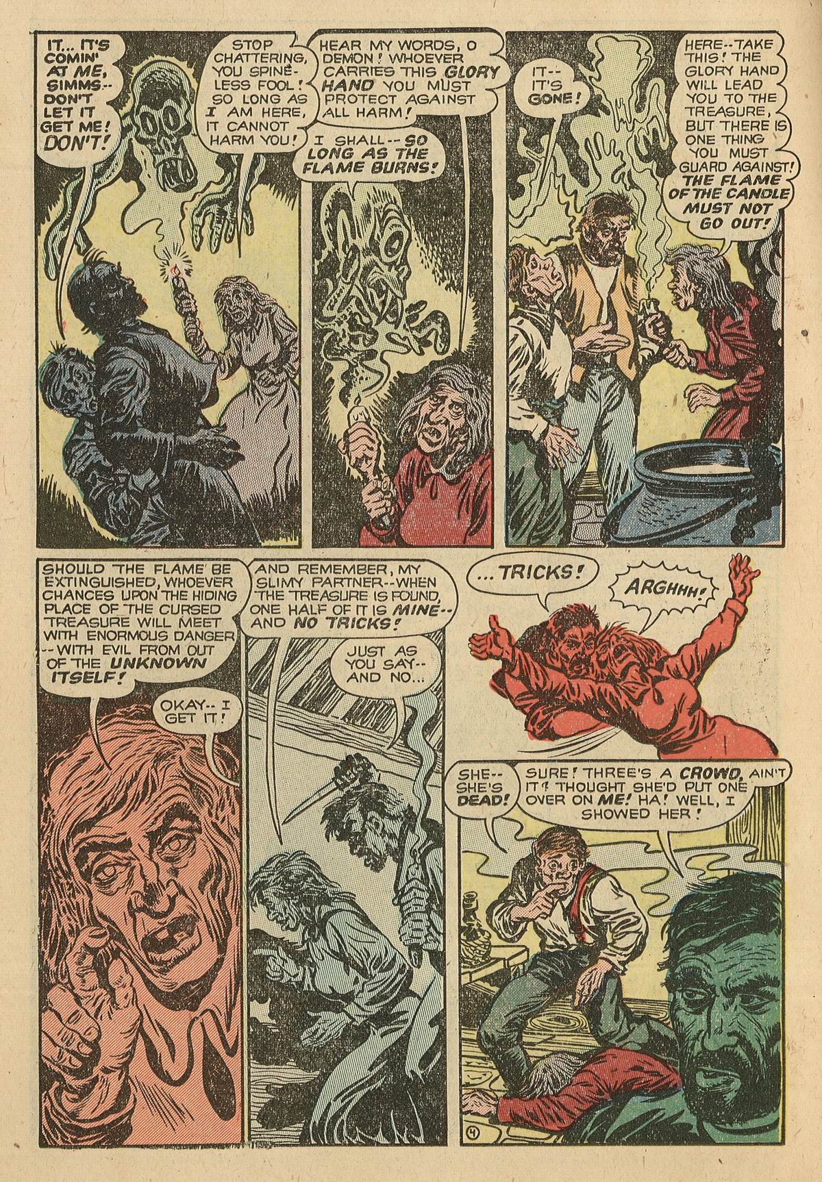 Forbidden Worlds #15 (American Comics Group), page 14. Public domain (US).
