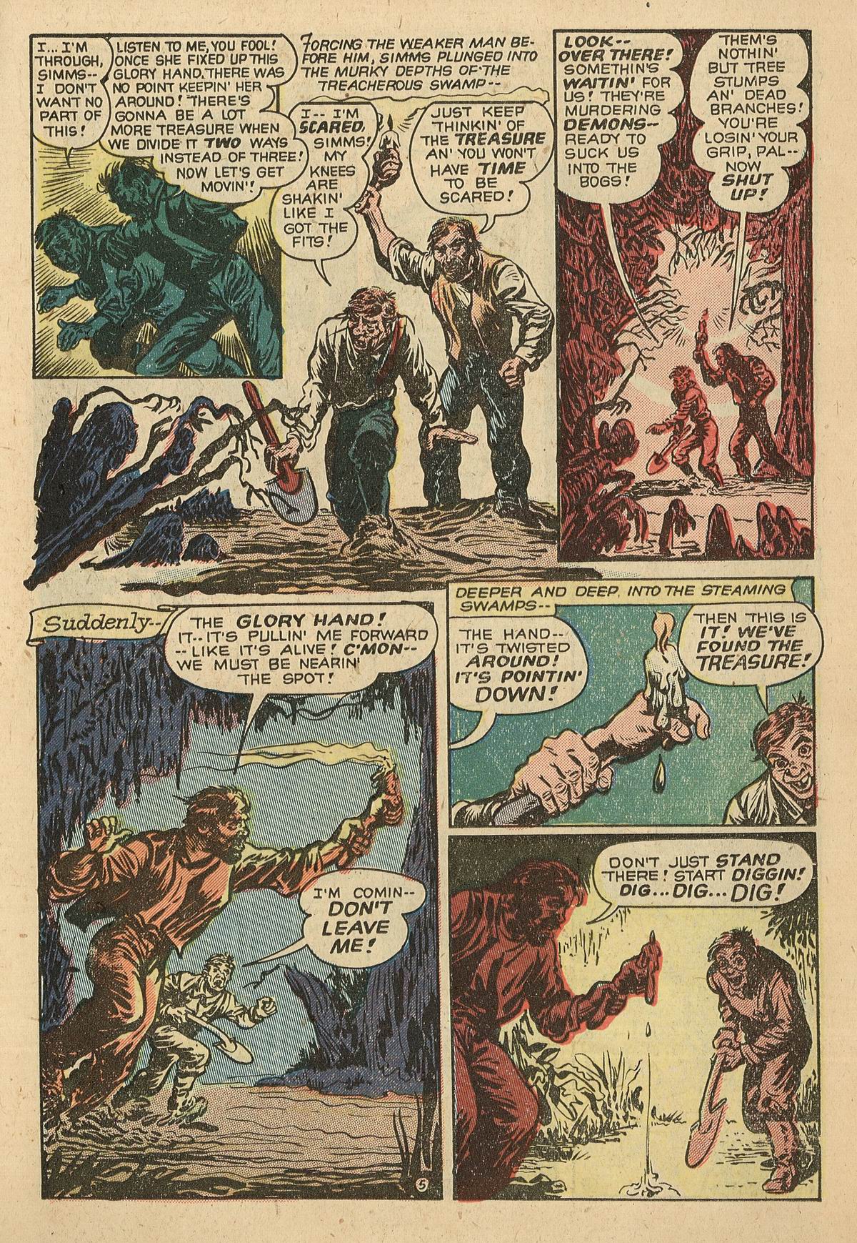 Forbidden Worlds #15 (American Comics Group), page 15. Public domain (US).