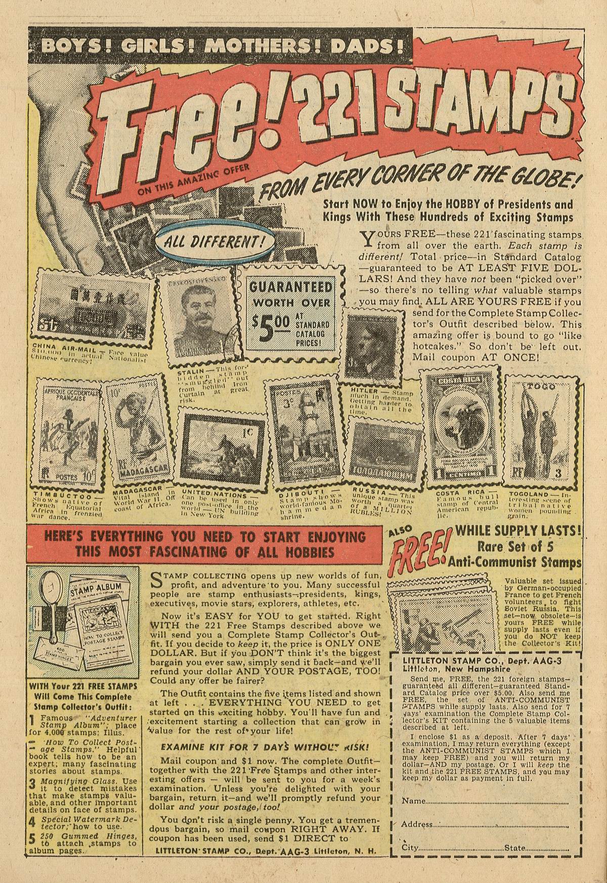 Forbidden Worlds #15 (American Comics Group), page 34. Public domain (US).
