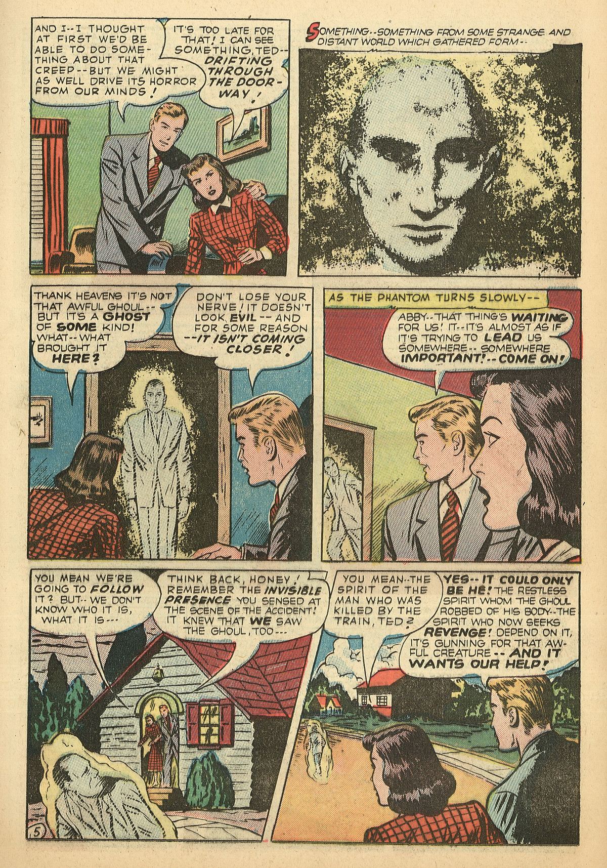 Forbidden Worlds #16 (American Comics Group), page 13. Public domain (US).
