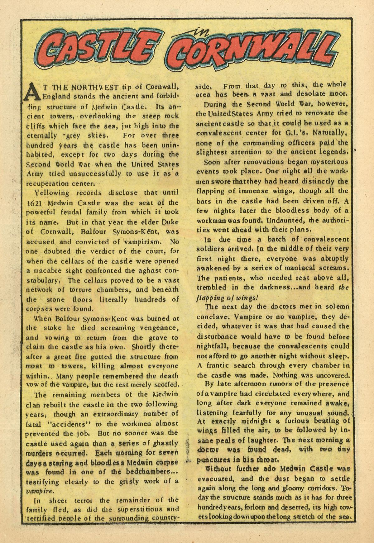 Forbidden Worlds #16 (American Comics Group), page 16. Public domain (US).