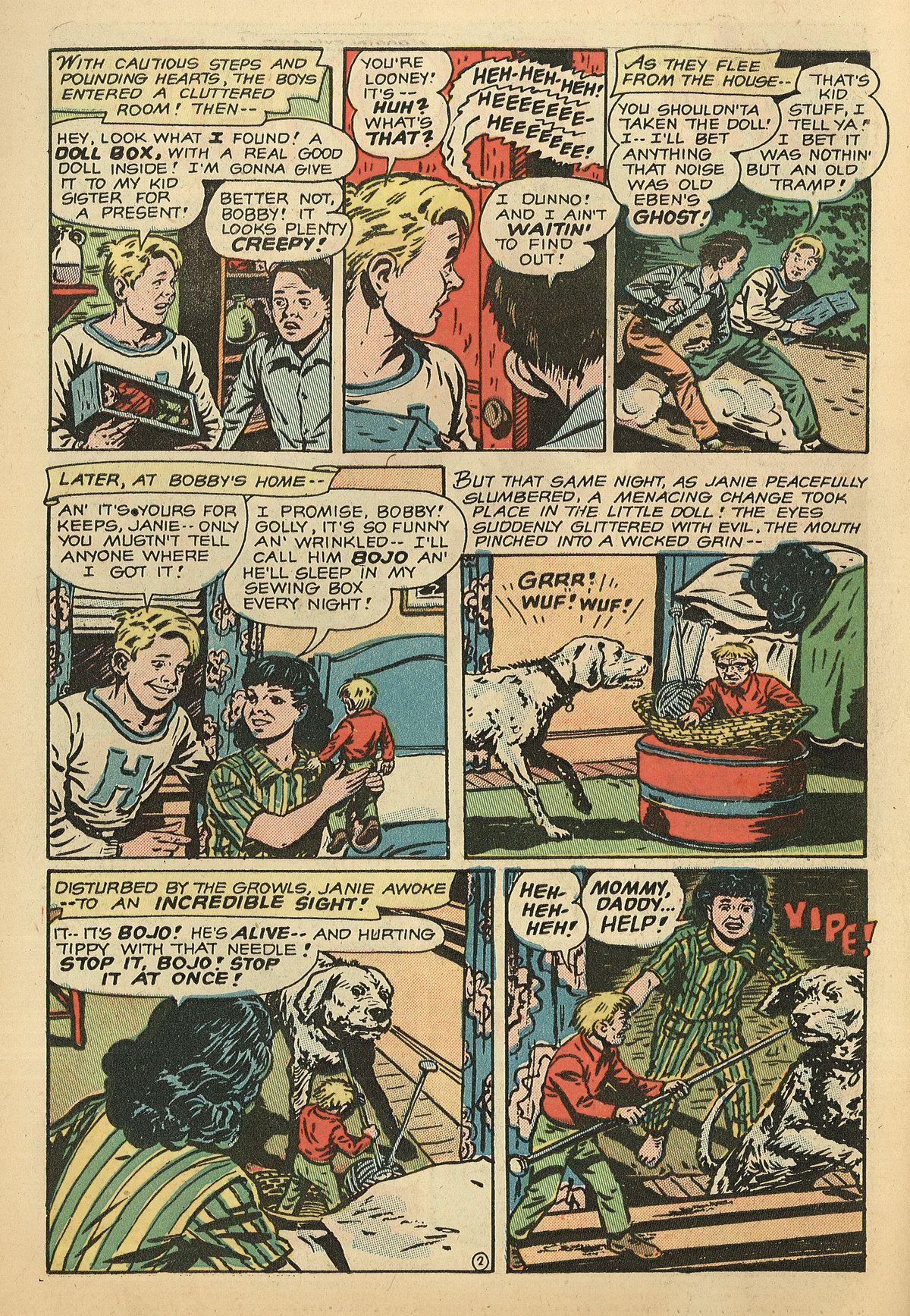 Forbidden Worlds #16 (American Comics Group), page 4. Public domain (US).