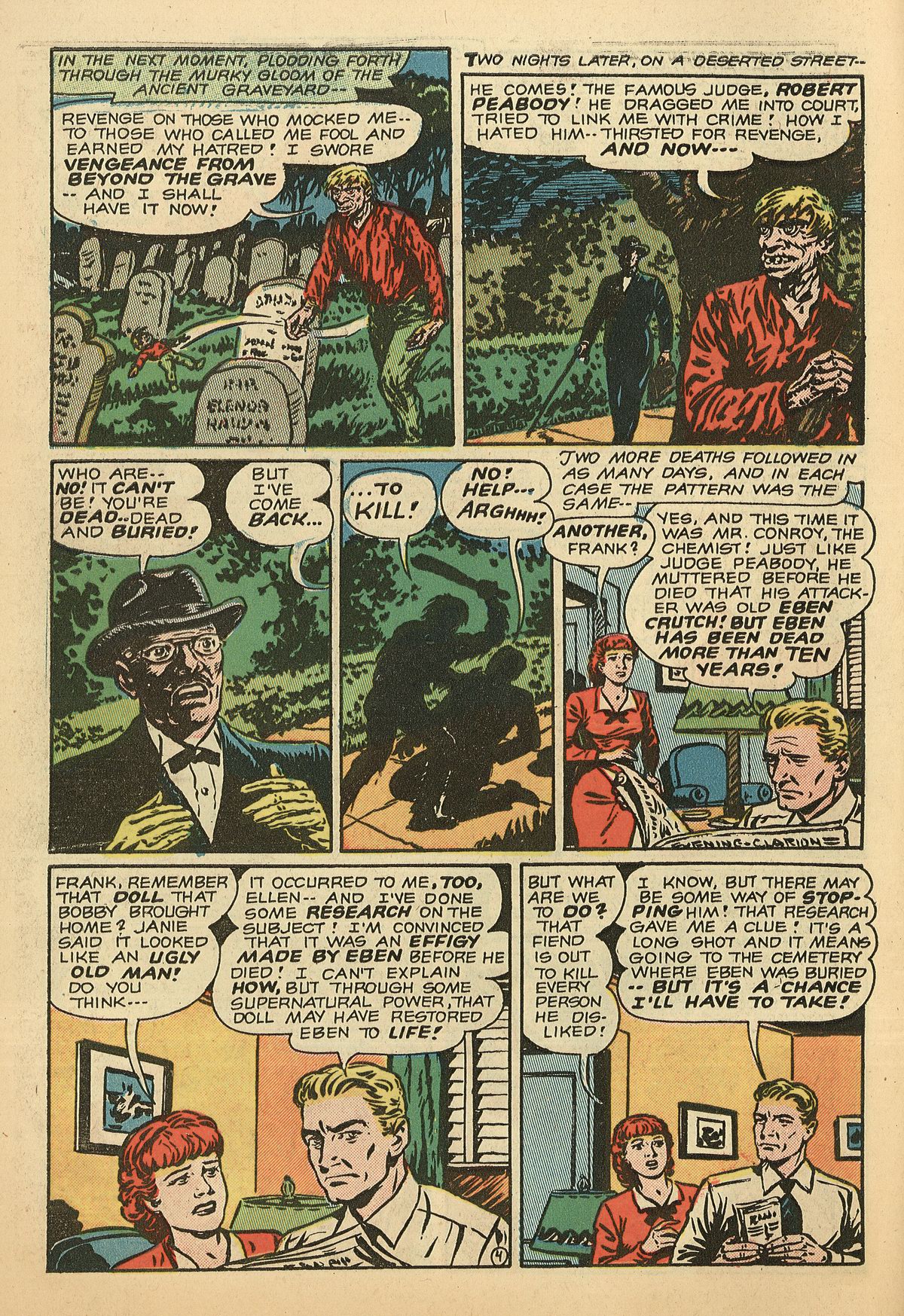 Forbidden Worlds #16 (American Comics Group), page 6. Public domain (US).