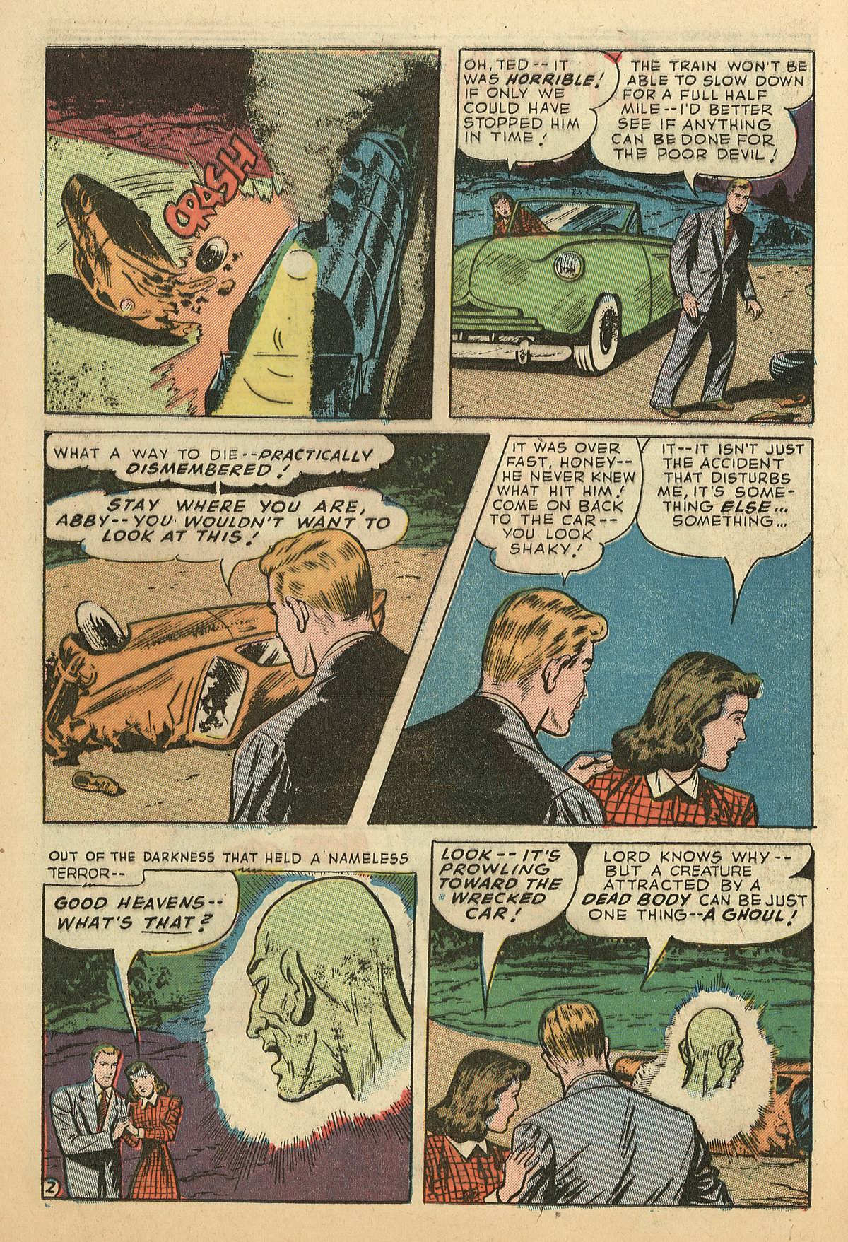 Forbidden Worlds #16 (American Comics Group), page 10. Public domain (US).