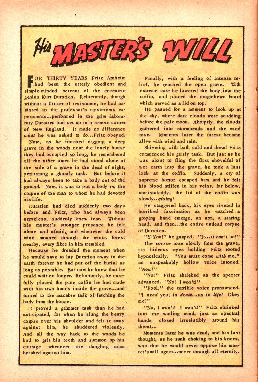 Forbidden Worlds #17 (American Comics Group), page 12. Public domain (US).