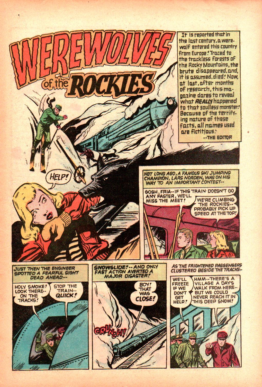 Forbidden Worlds #17 (American Comics Group), page 13. Public domain (US).
