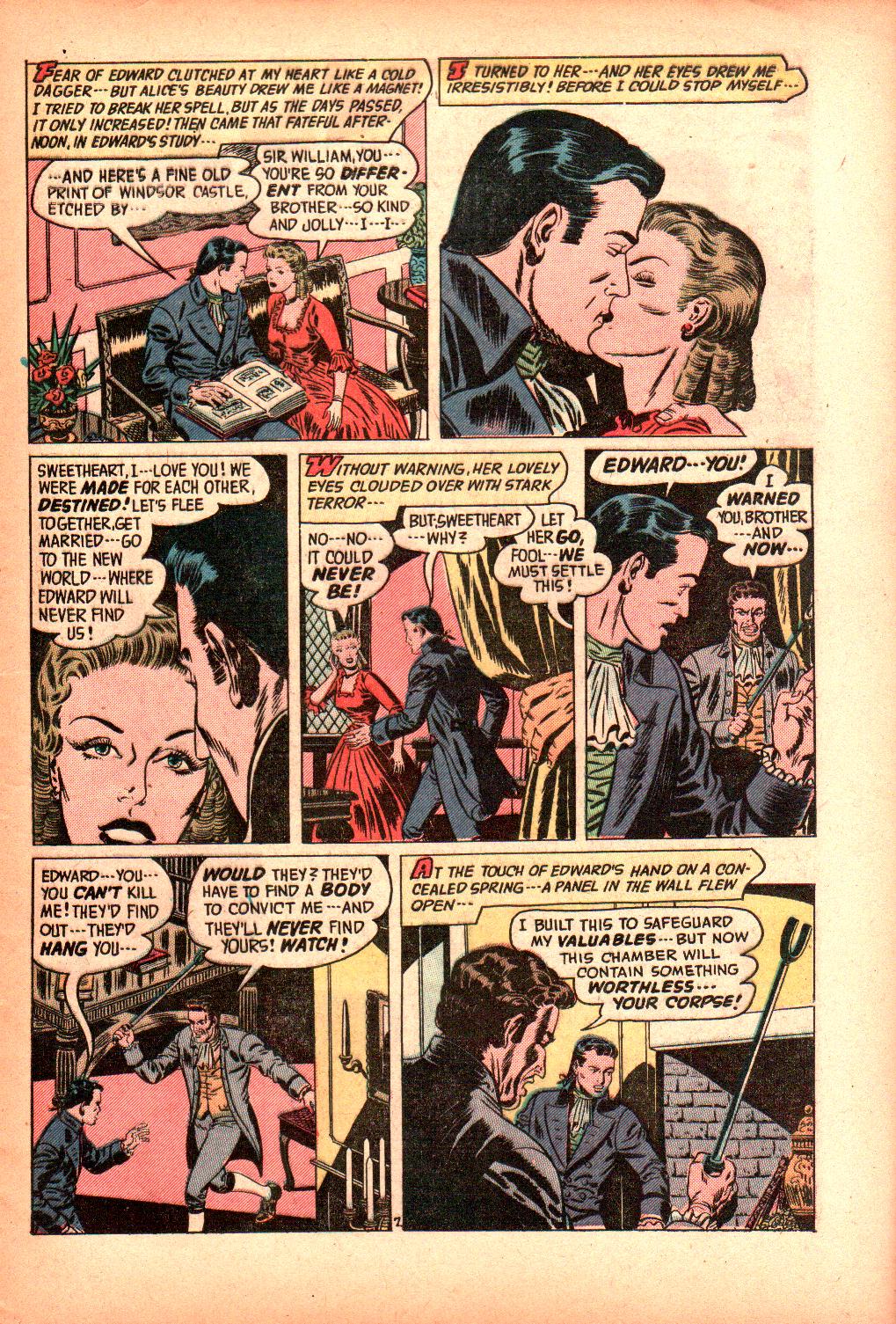 Forbidden Worlds #17 (American Comics Group), page 9. Public domain (US).