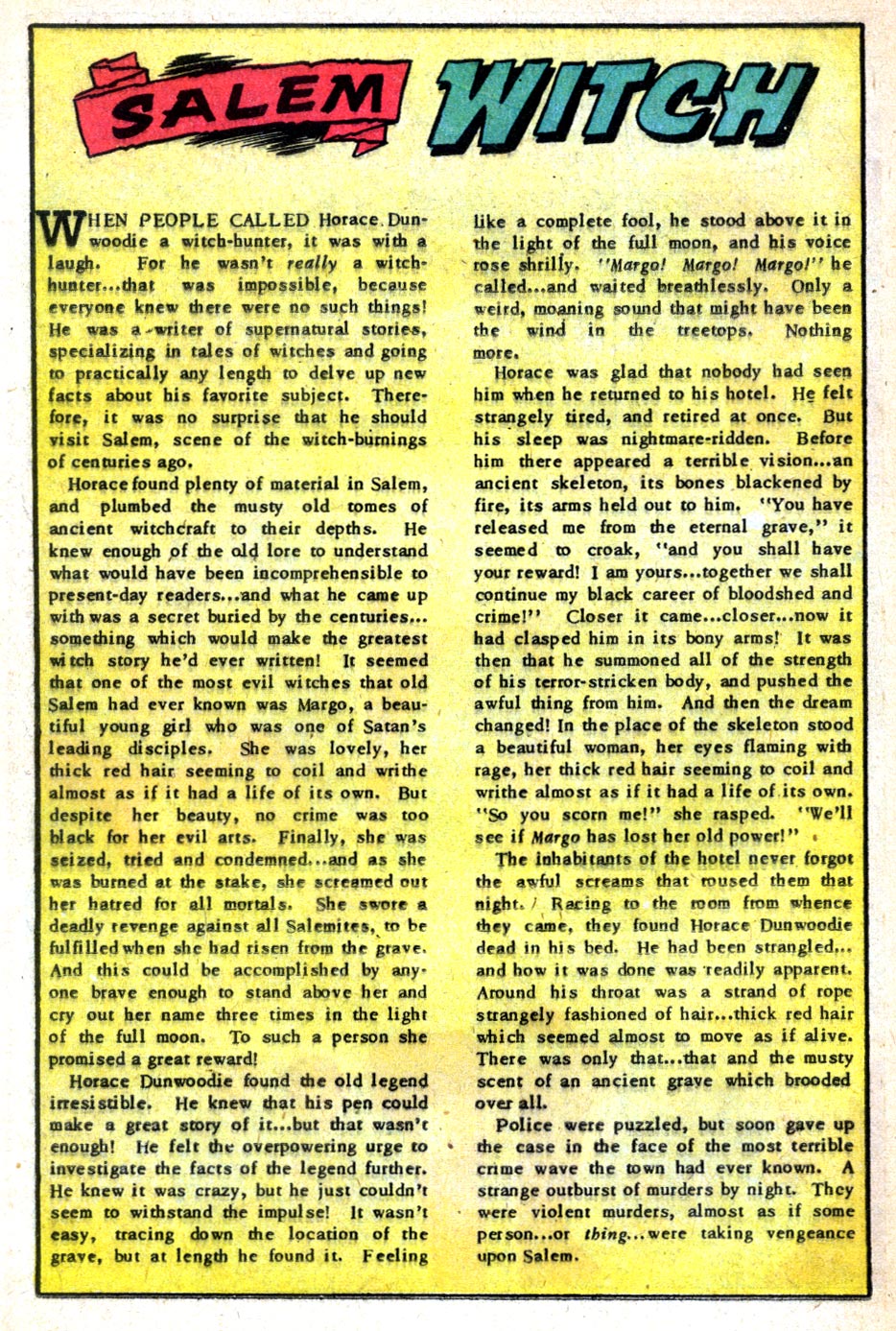 Forbidden Worlds #18 (American Comics Group), page 18. Public domain (US).