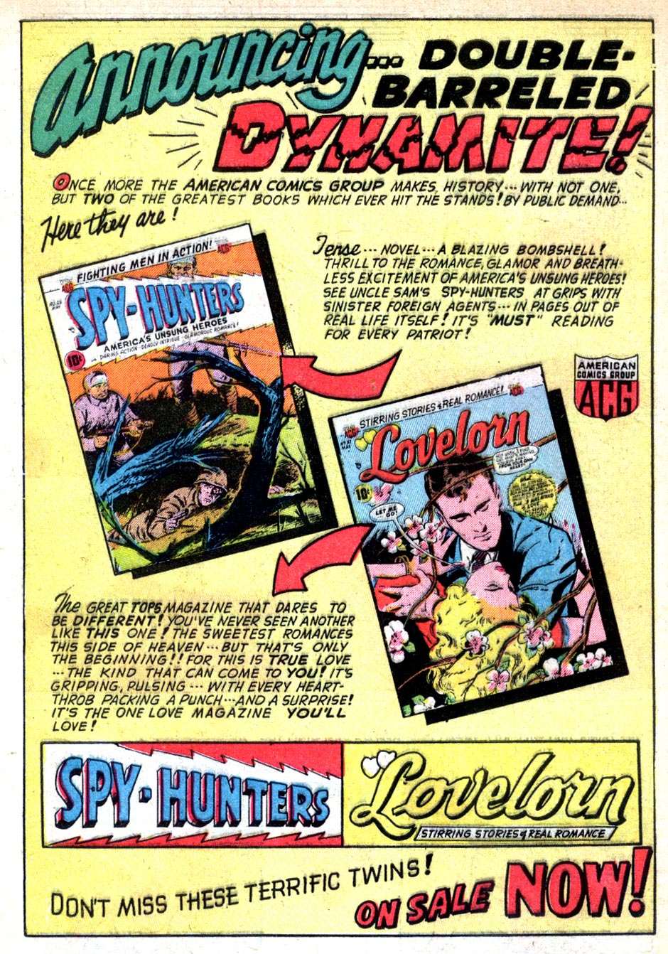 Forbidden Worlds #18 (American Comics Group), page 34. Public domain (US).
