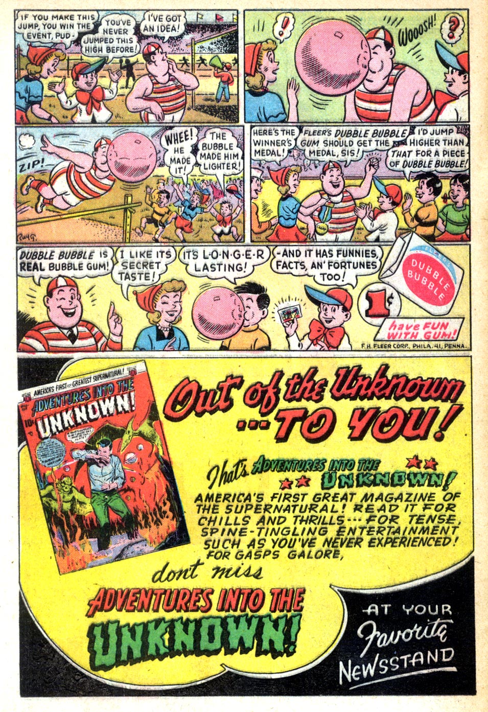 Forbidden Worlds #18 (American Comics Group), page 10. Public domain (US).