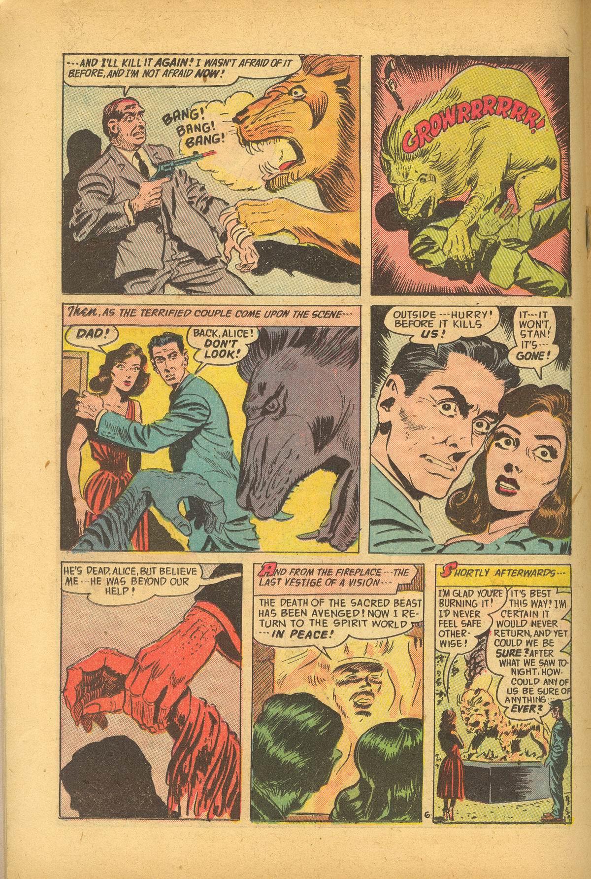 Forbidden Worlds #19 (American Comics Group), page 18. Public domain (US).