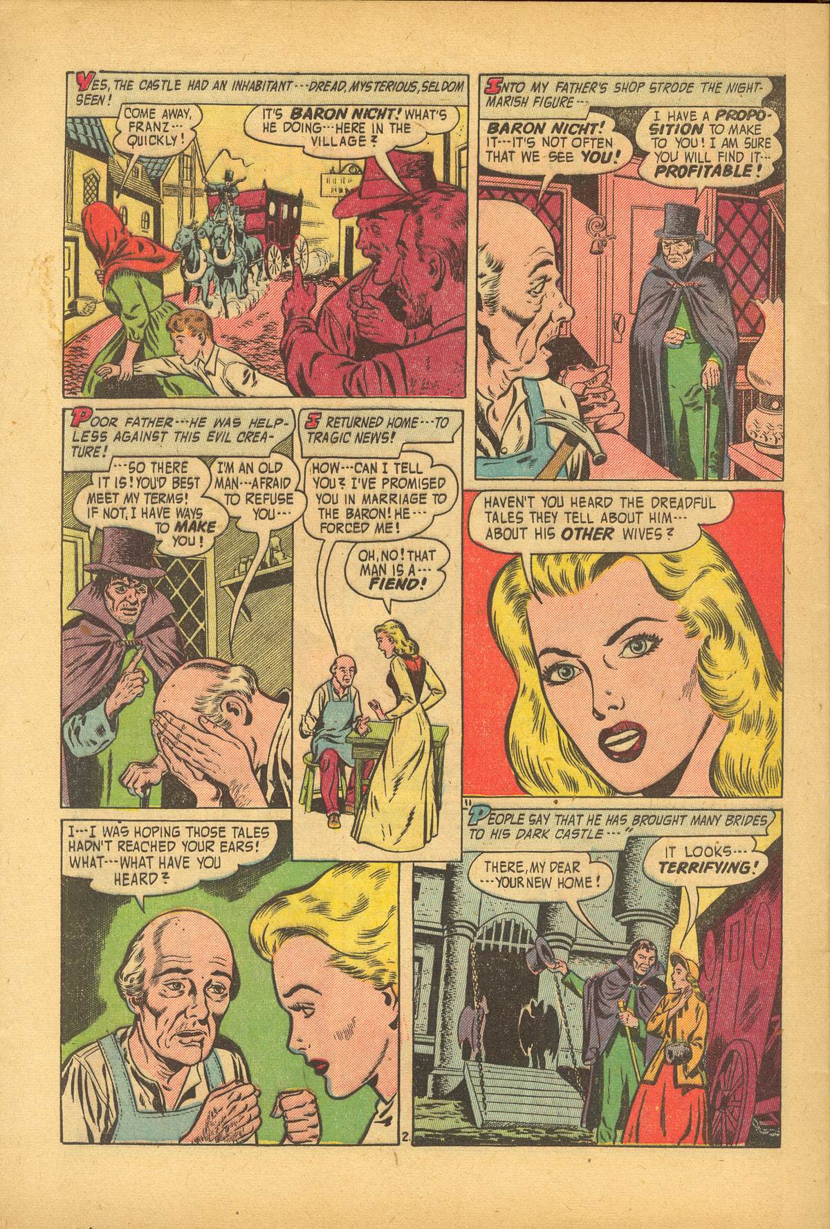 Forbidden Worlds #19 (American Comics Group), page 28. Public domain (US).