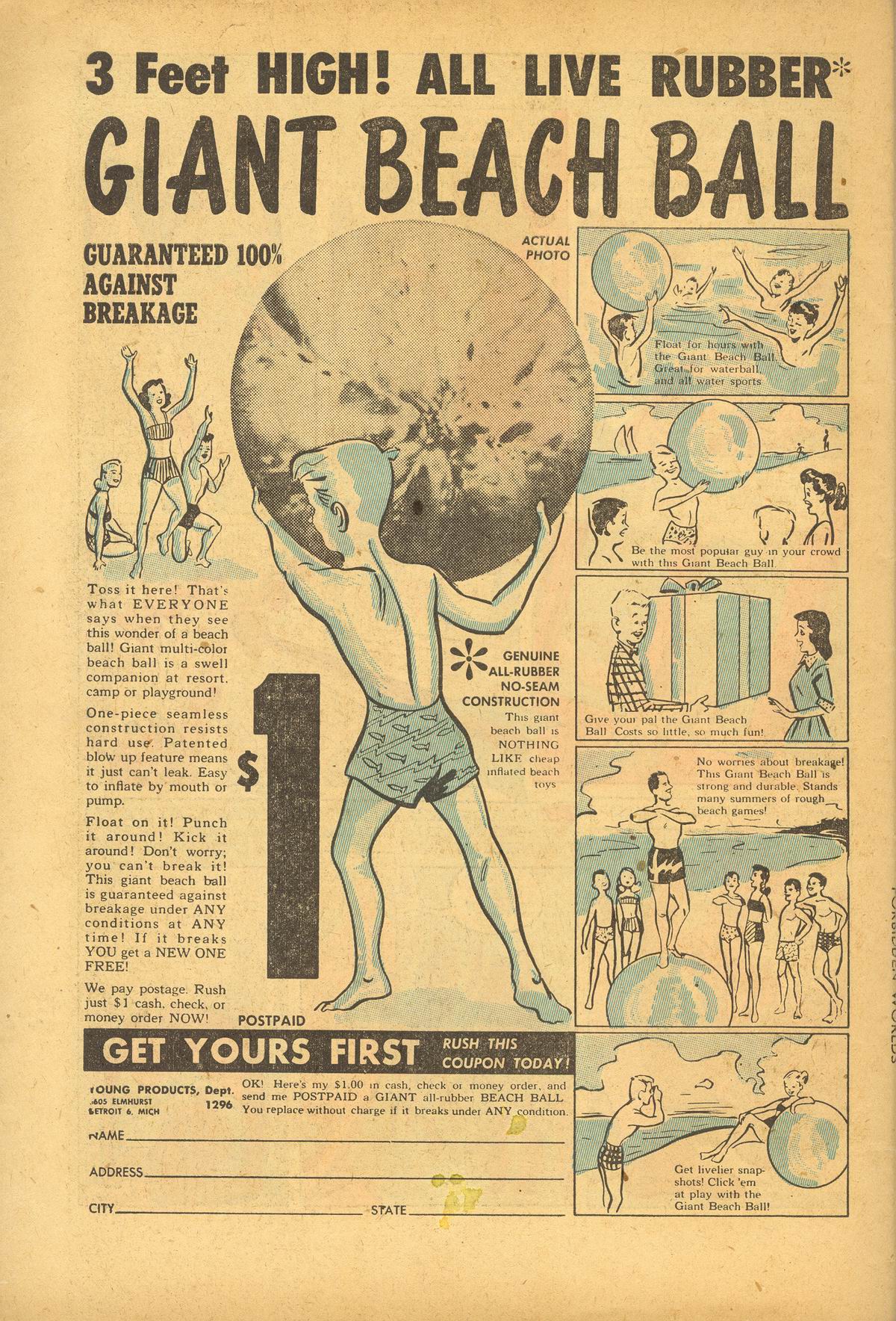 Forbidden Worlds #19 (American Comics Group), page 34. Public domain (US).