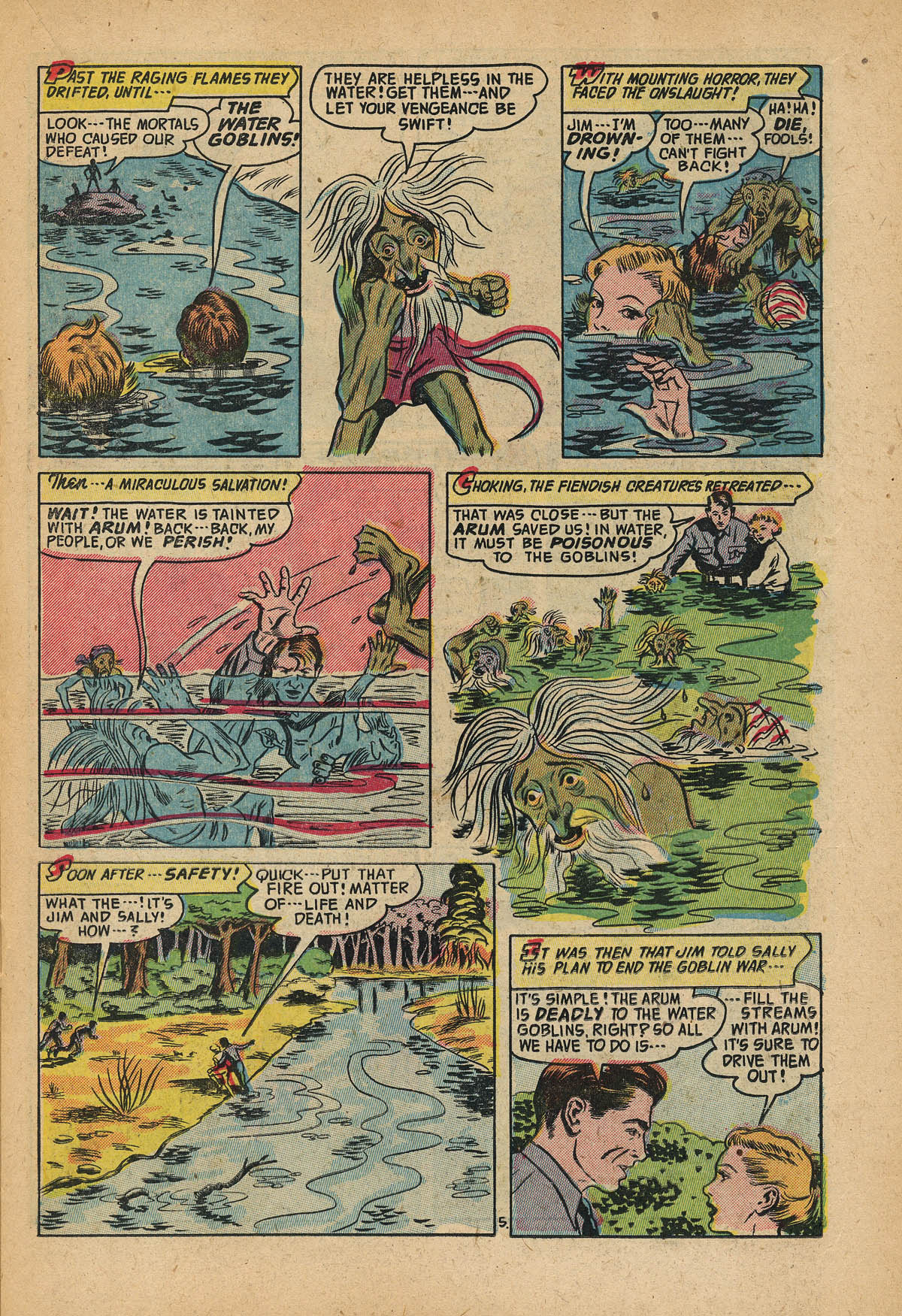 Forbidden Worlds #20 (American Comics Group), page 15. Public domain (US).