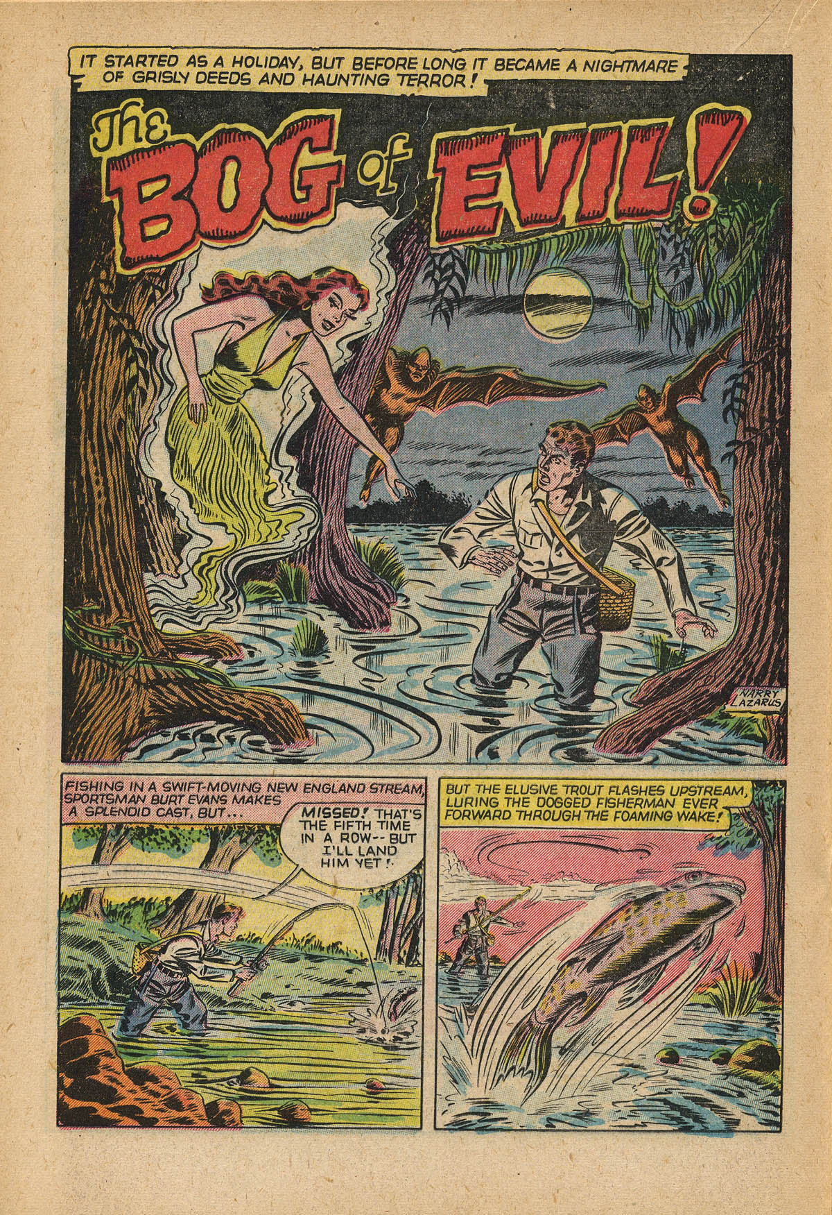 Forbidden Worlds #20 (American Comics Group), page 20. Public domain (US).