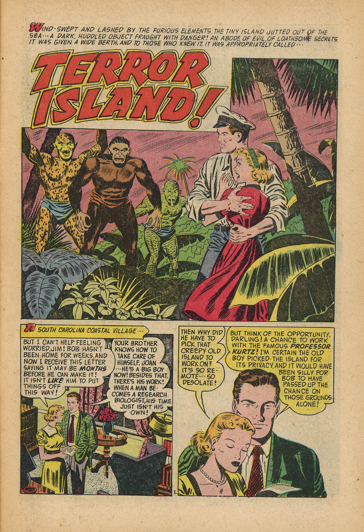 Forbidden Worlds #20 (American Comics Group), page 27. Public domain (US).