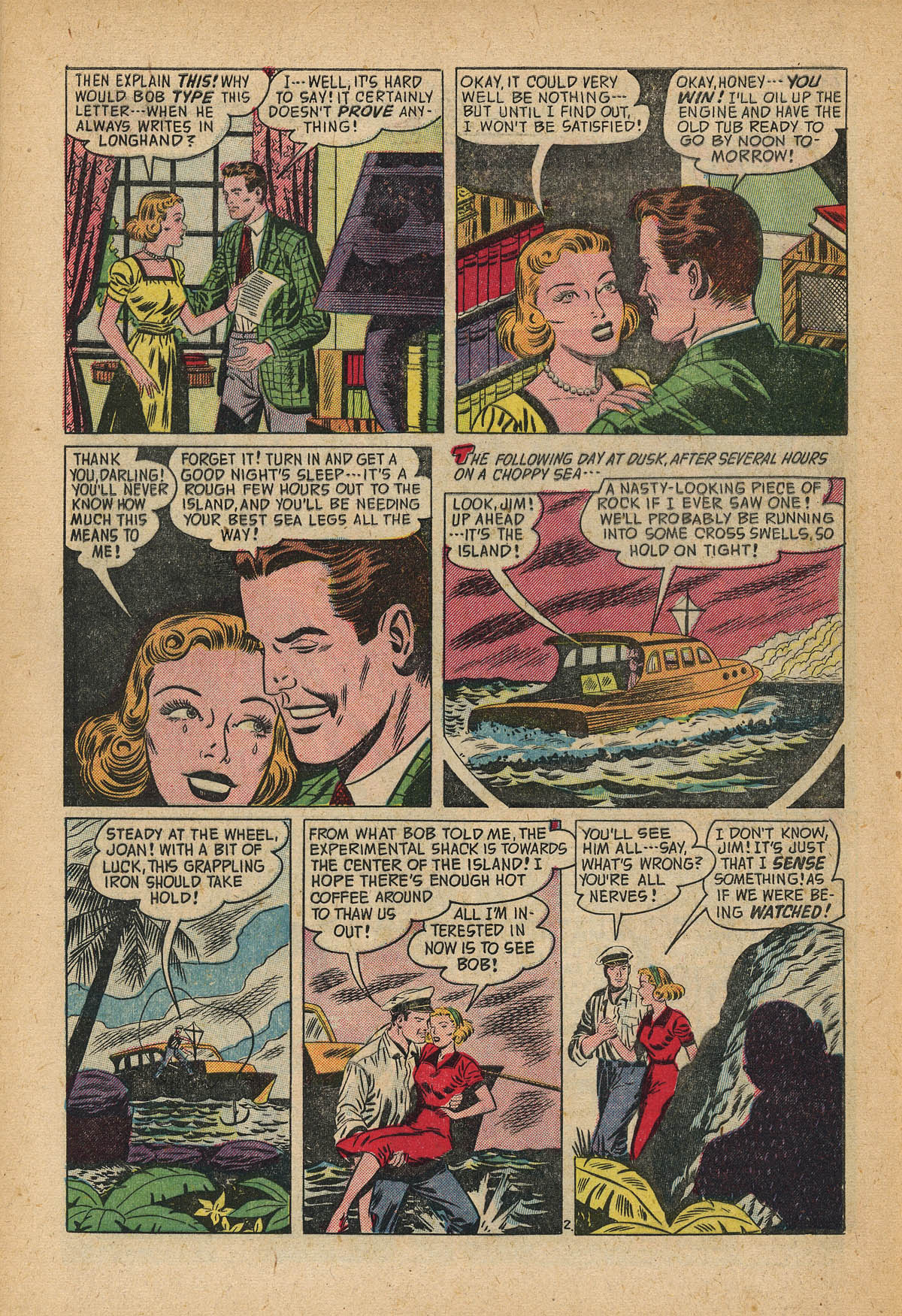 Forbidden Worlds #20 (American Comics Group), page 28. Public domain (US).