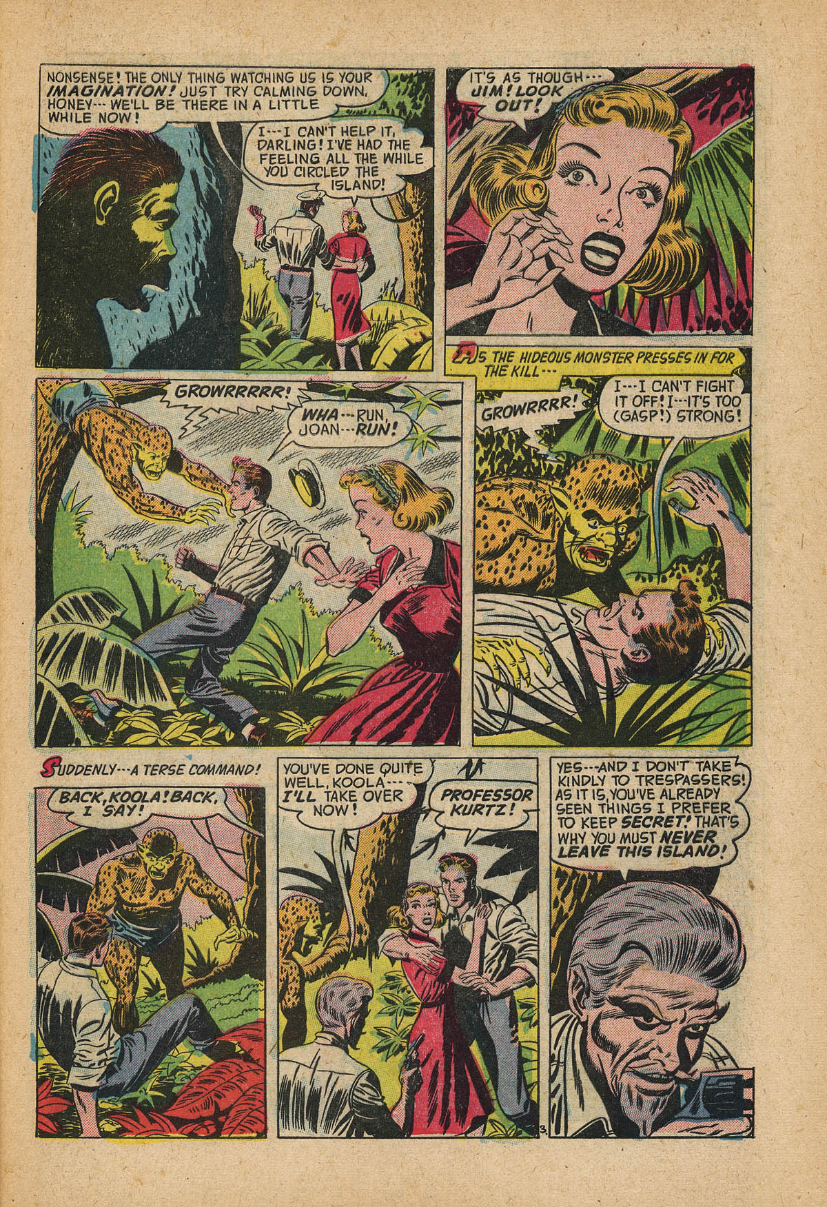 Forbidden Worlds #20 (American Comics Group), page 29. Public domain (US).