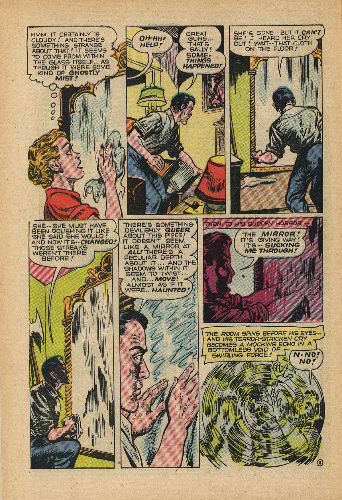 Forbidden Worlds #20 (American Comics Group), page 4. Public domain (US).