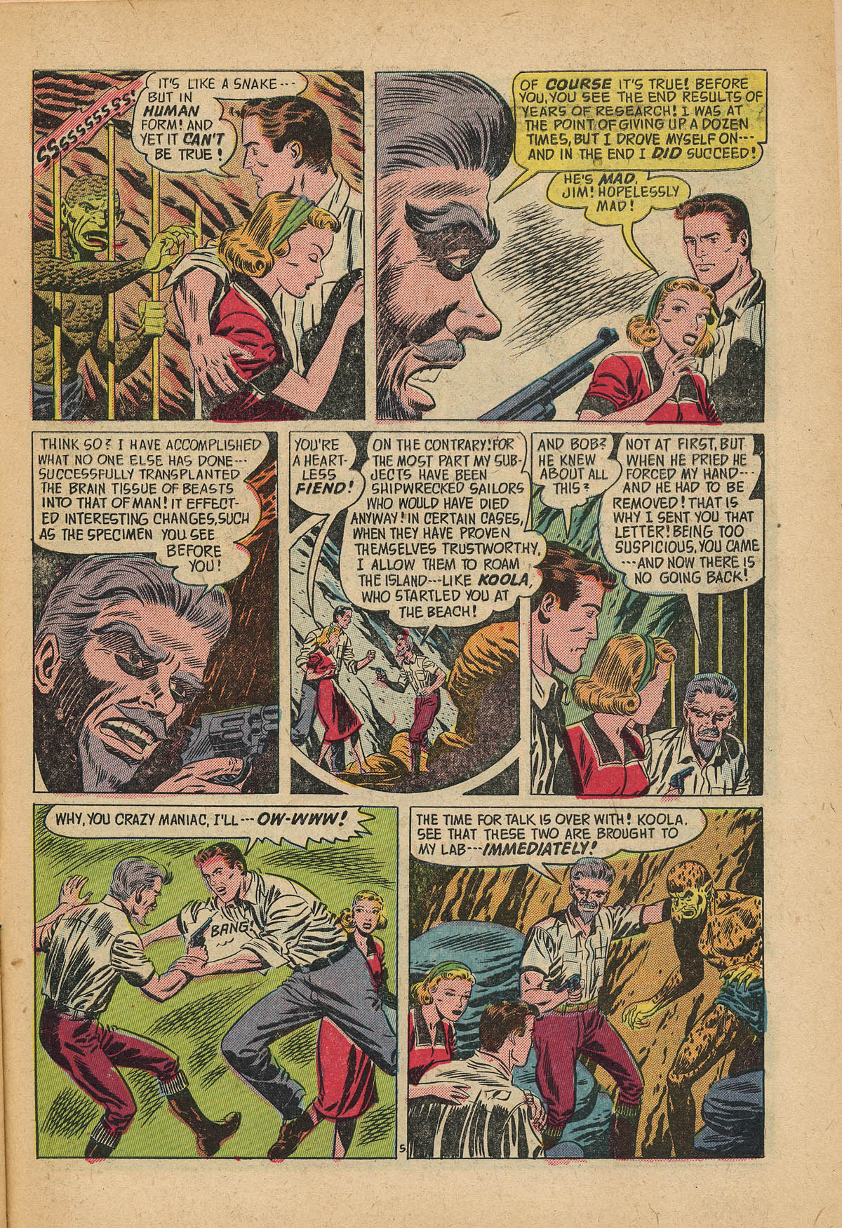 Forbidden Worlds #20 (American Comics Group), page 31. Public domain (US).