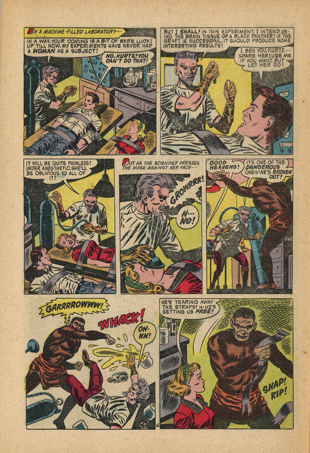 Forbidden Worlds #20 (American Comics Group), page 32. Public domain (US).