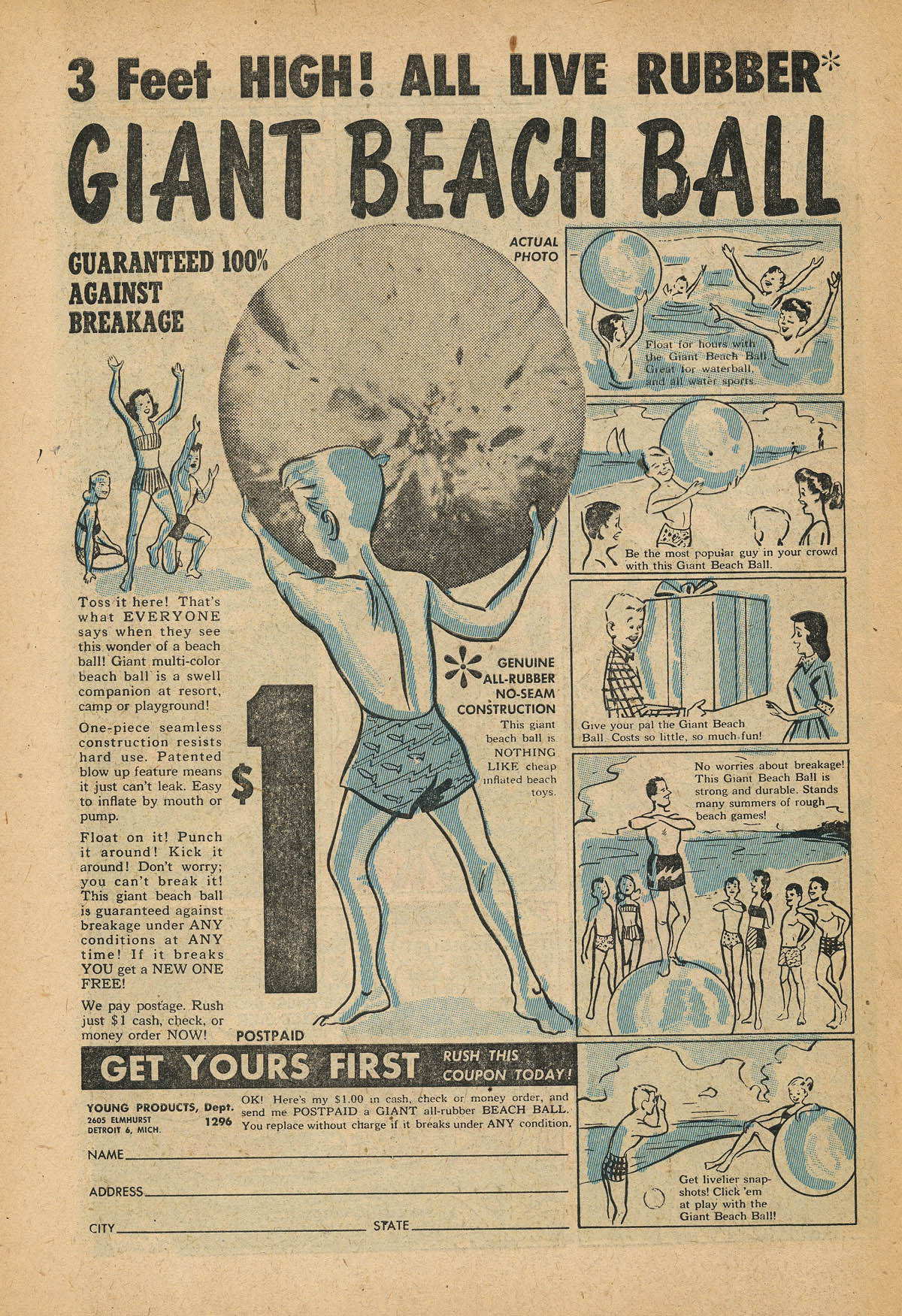 Forbidden Worlds #20 (American Comics Group), page 34. Public domain (US).