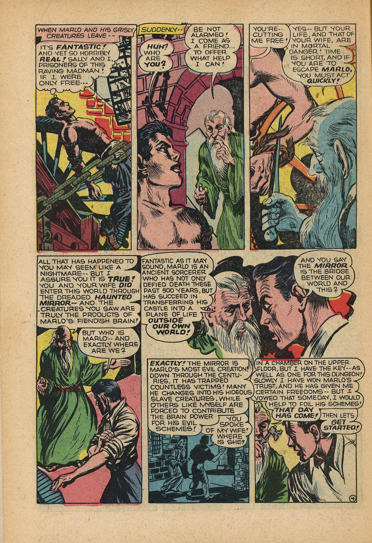 Forbidden Worlds #20 (American Comics Group), page 6. Public domain (US).