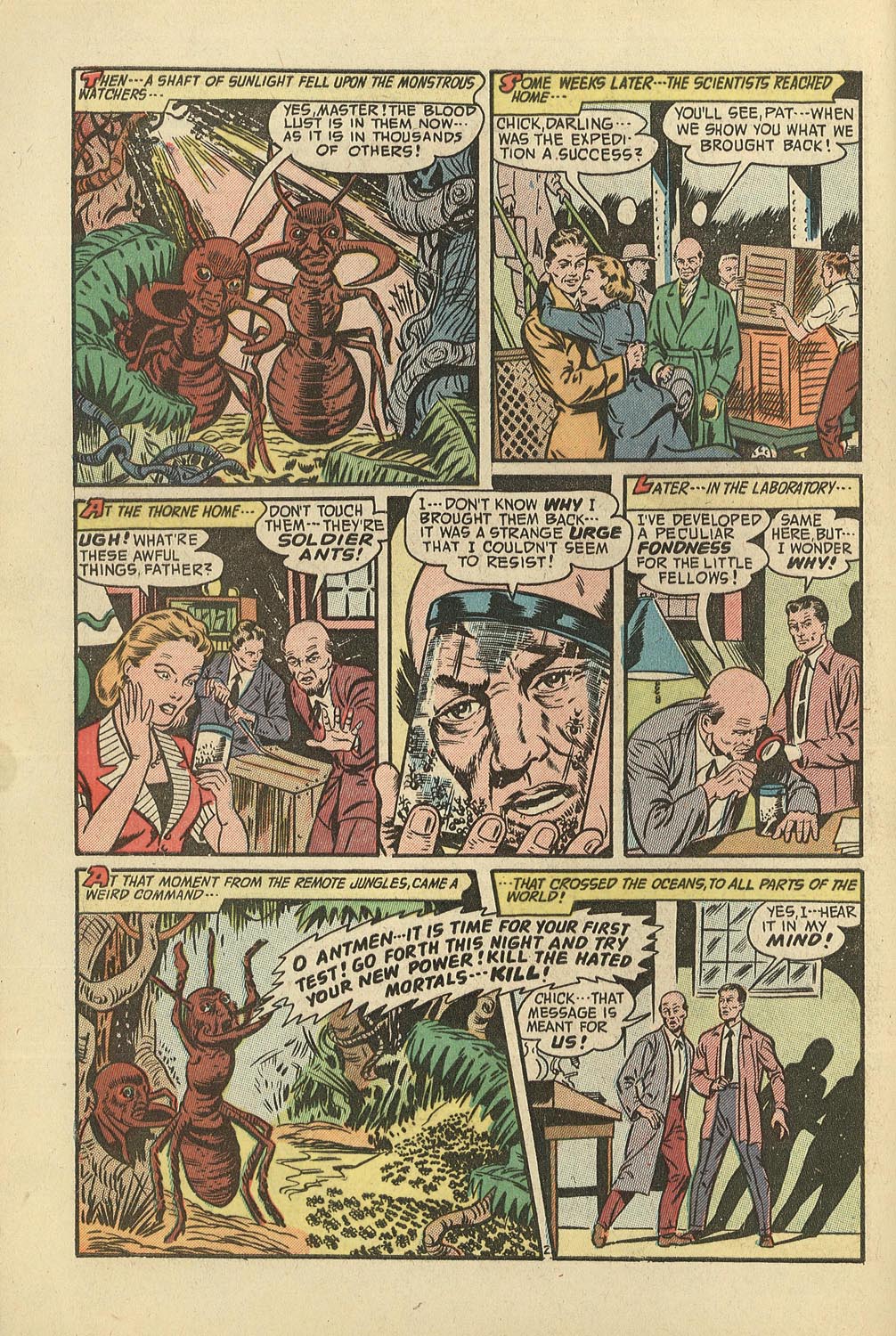 Forbidden Worlds #21 (American Comics Group), page 4. Public domain (US).