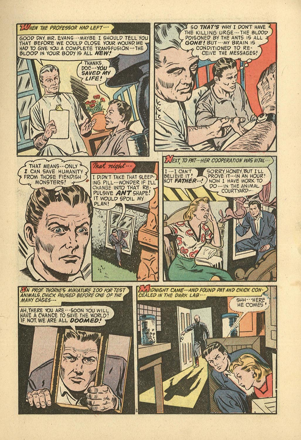 Forbidden Worlds #21 (American Comics Group), page 7. Public domain (US).