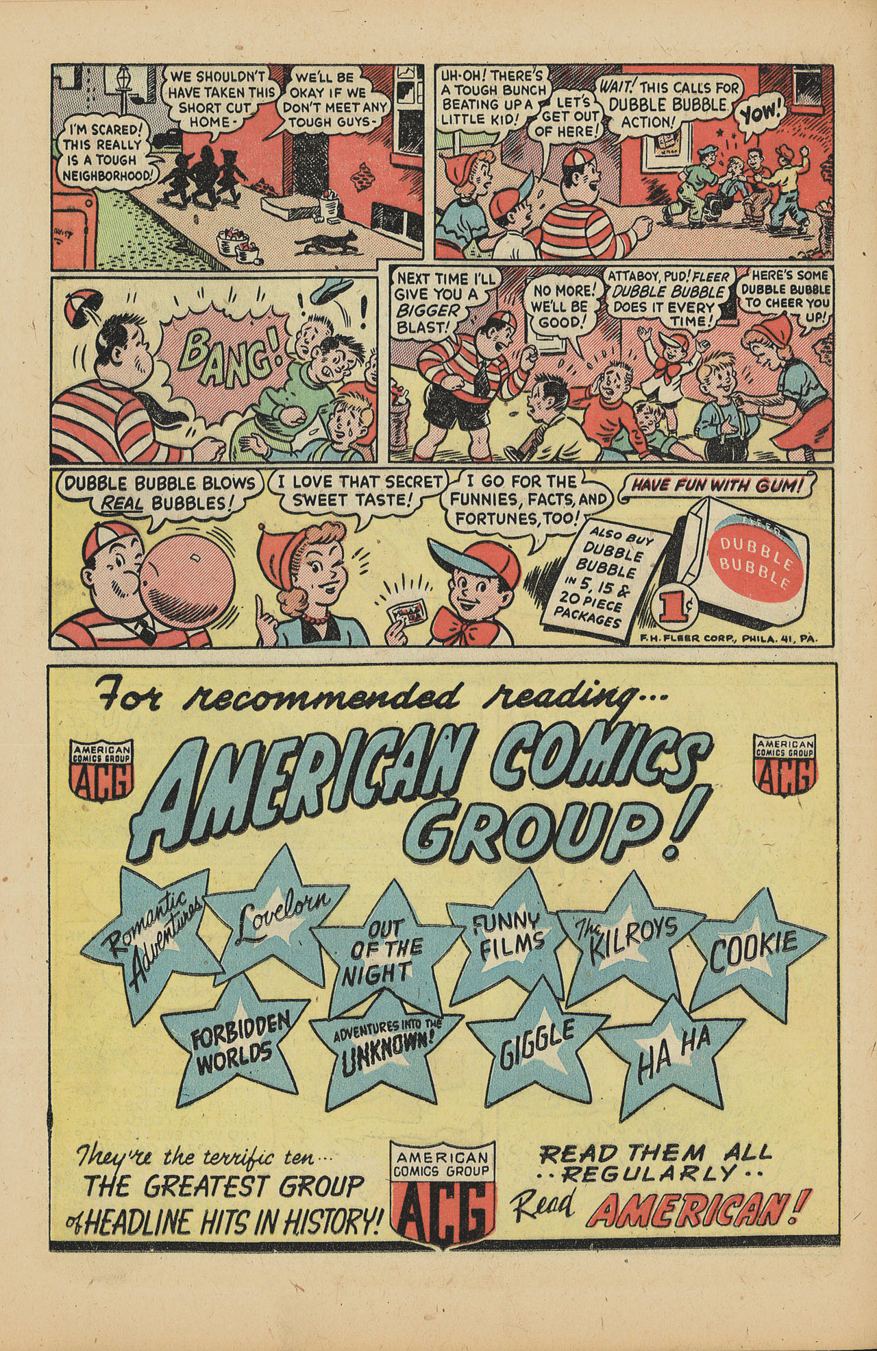 Forbidden Worlds #22 (American Comics Group), page 18. Public domain (US).