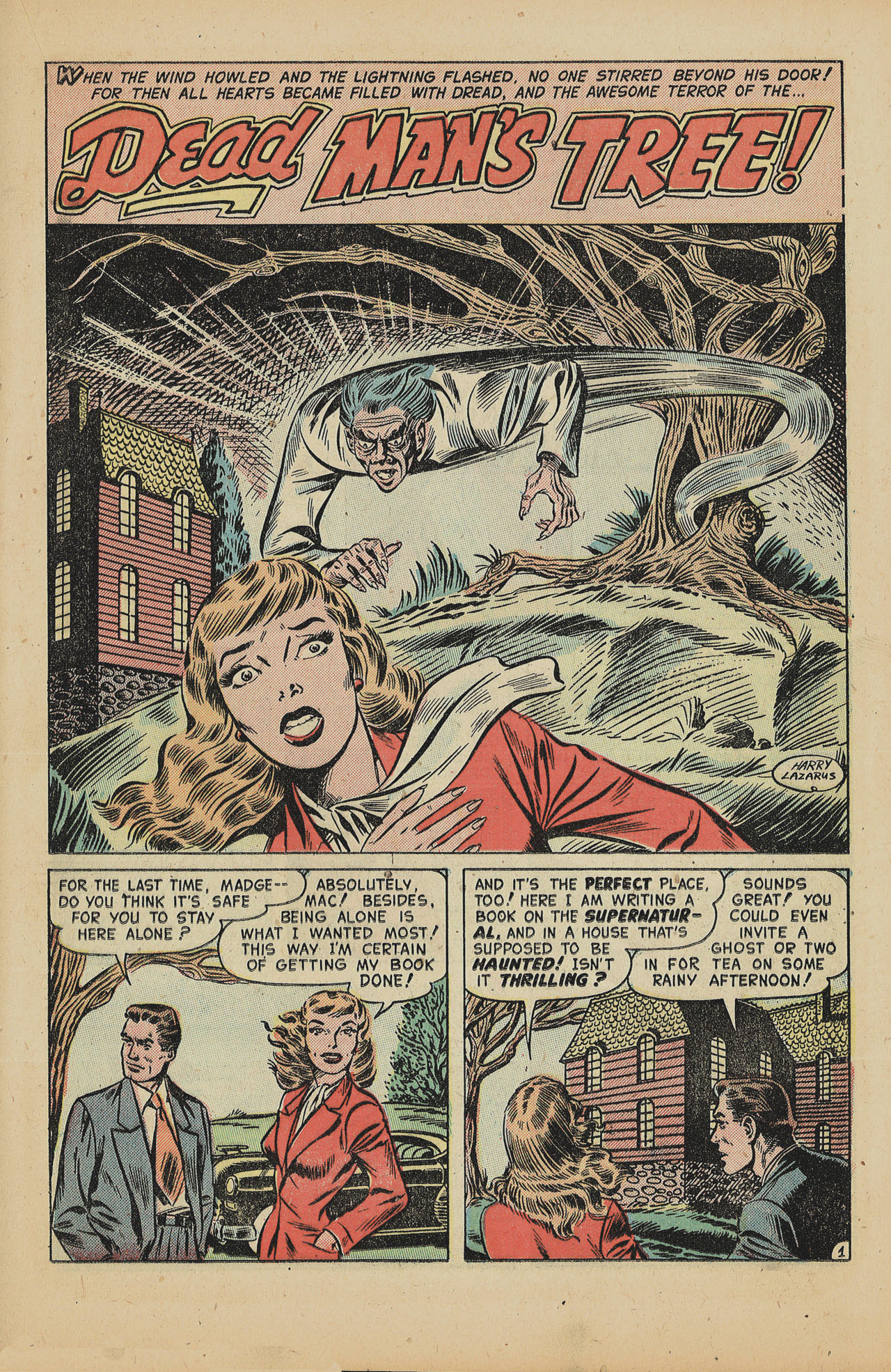 Forbidden Worlds #22 (American Comics Group), page 19. Public domain (US).