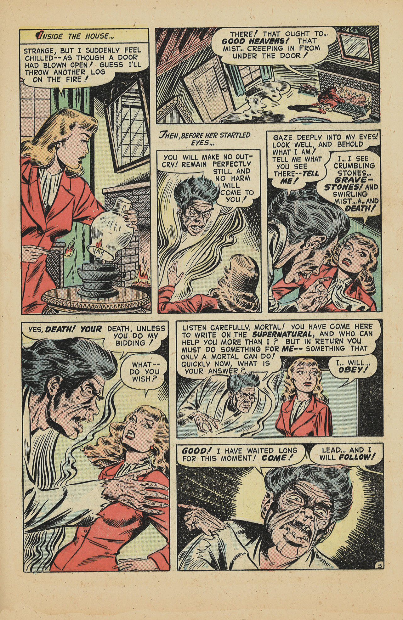Forbidden Worlds #22 (American Comics Group), page 21. Public domain (US).
