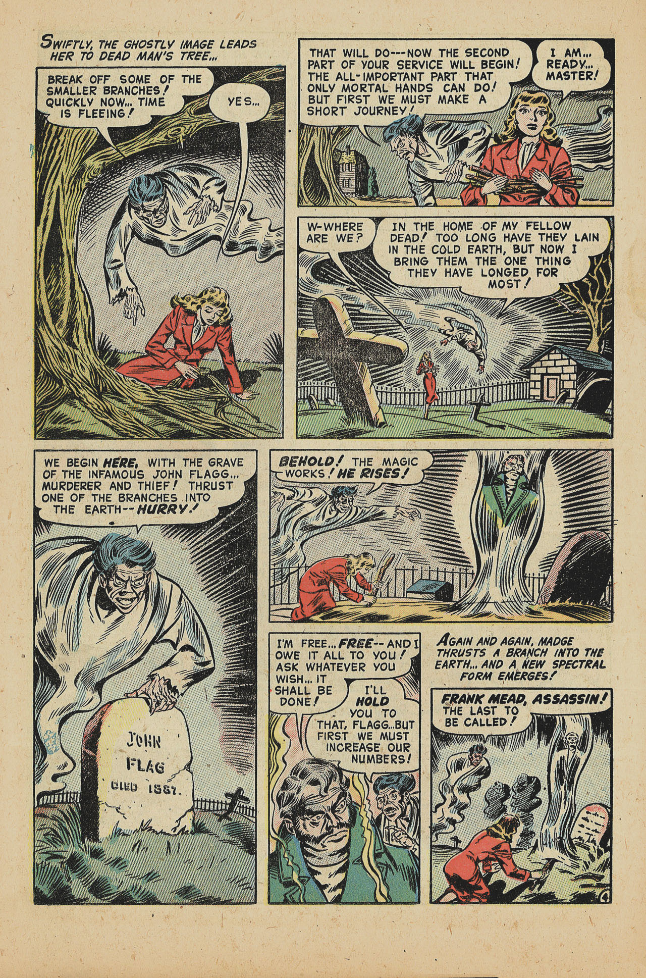 Forbidden Worlds #22 (American Comics Group), page 22. Public domain (US).