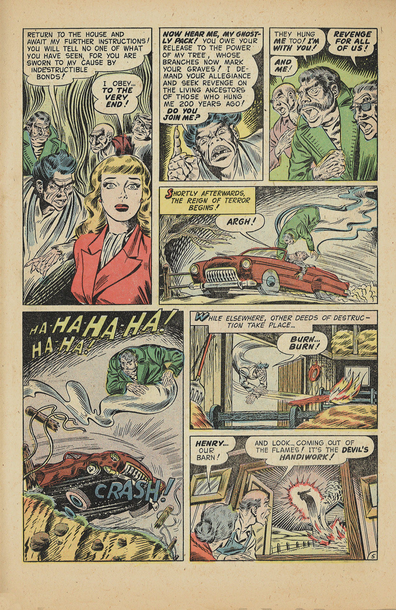 Forbidden Worlds #22 (American Comics Group), page 23. Public domain (US).