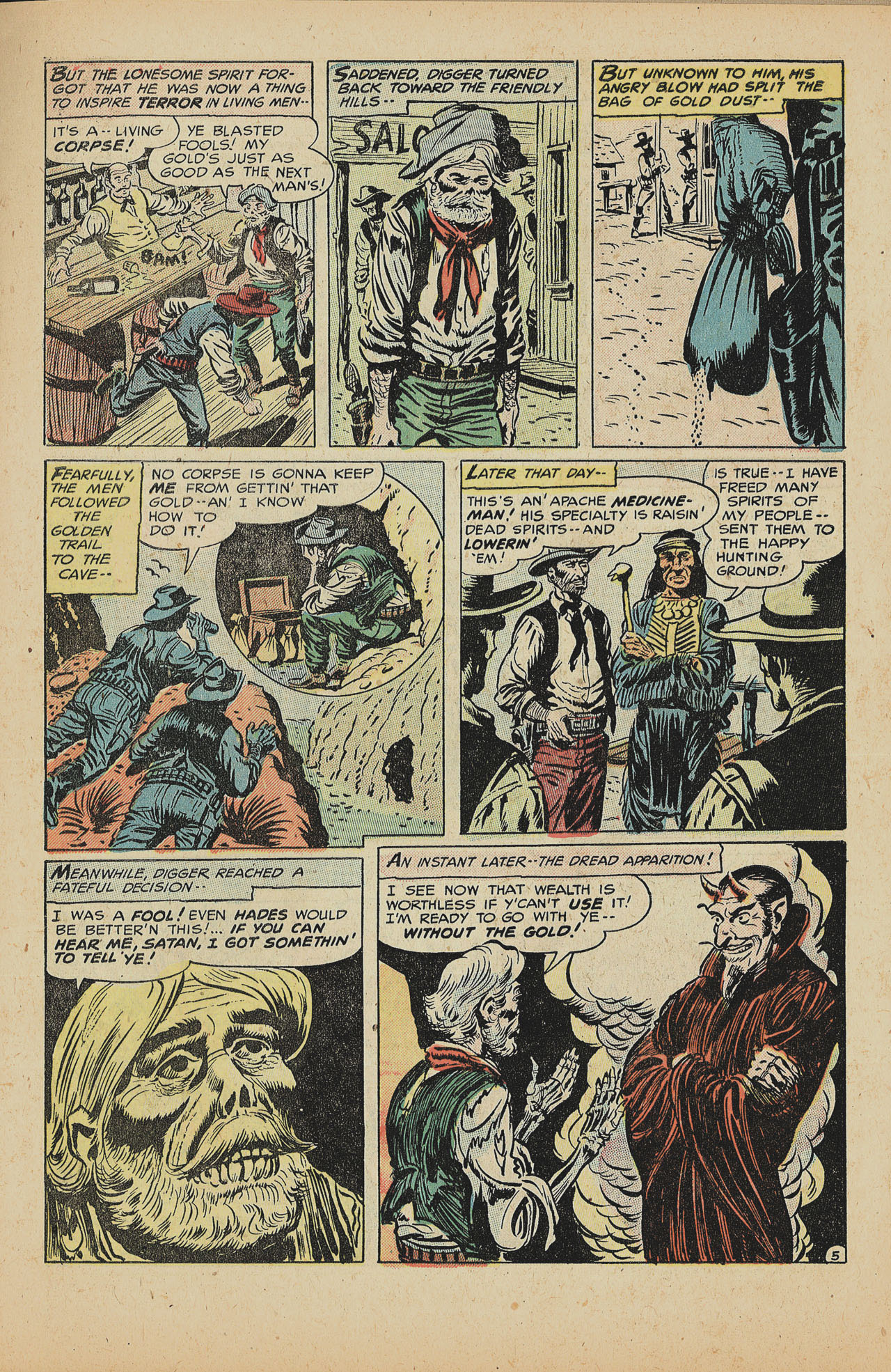 Forbidden Worlds #22 (American Comics Group), page 7. Public domain (US).