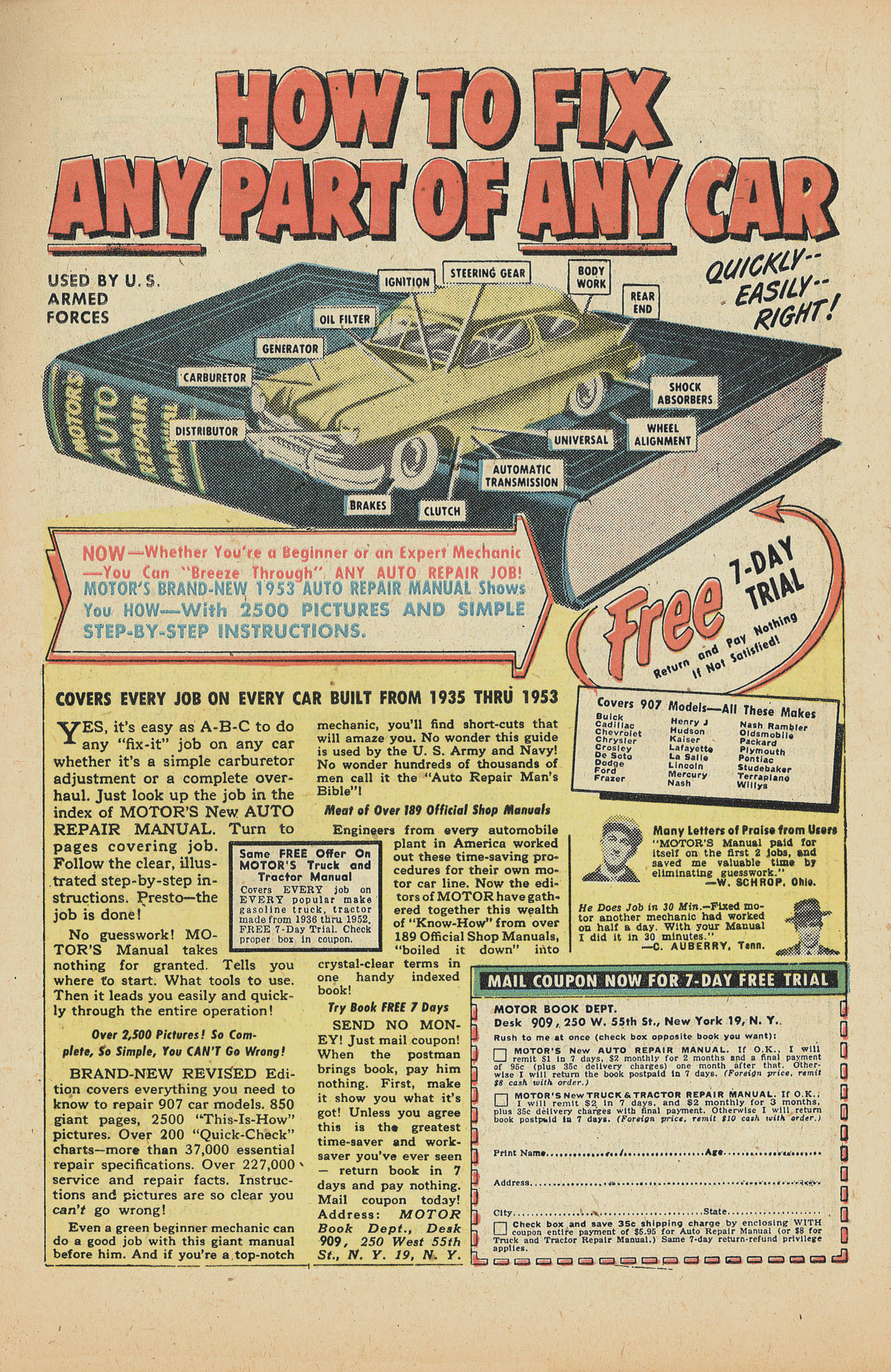 Forbidden Worlds #22 (American Comics Group), page 9. Public domain (US).