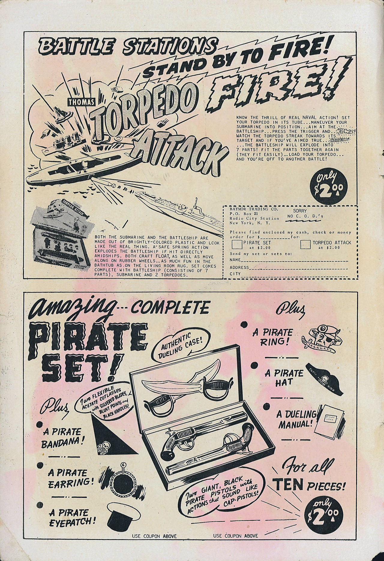 Forbidden Worlds #24 (American Comics Group), page 2. Public domain (US).