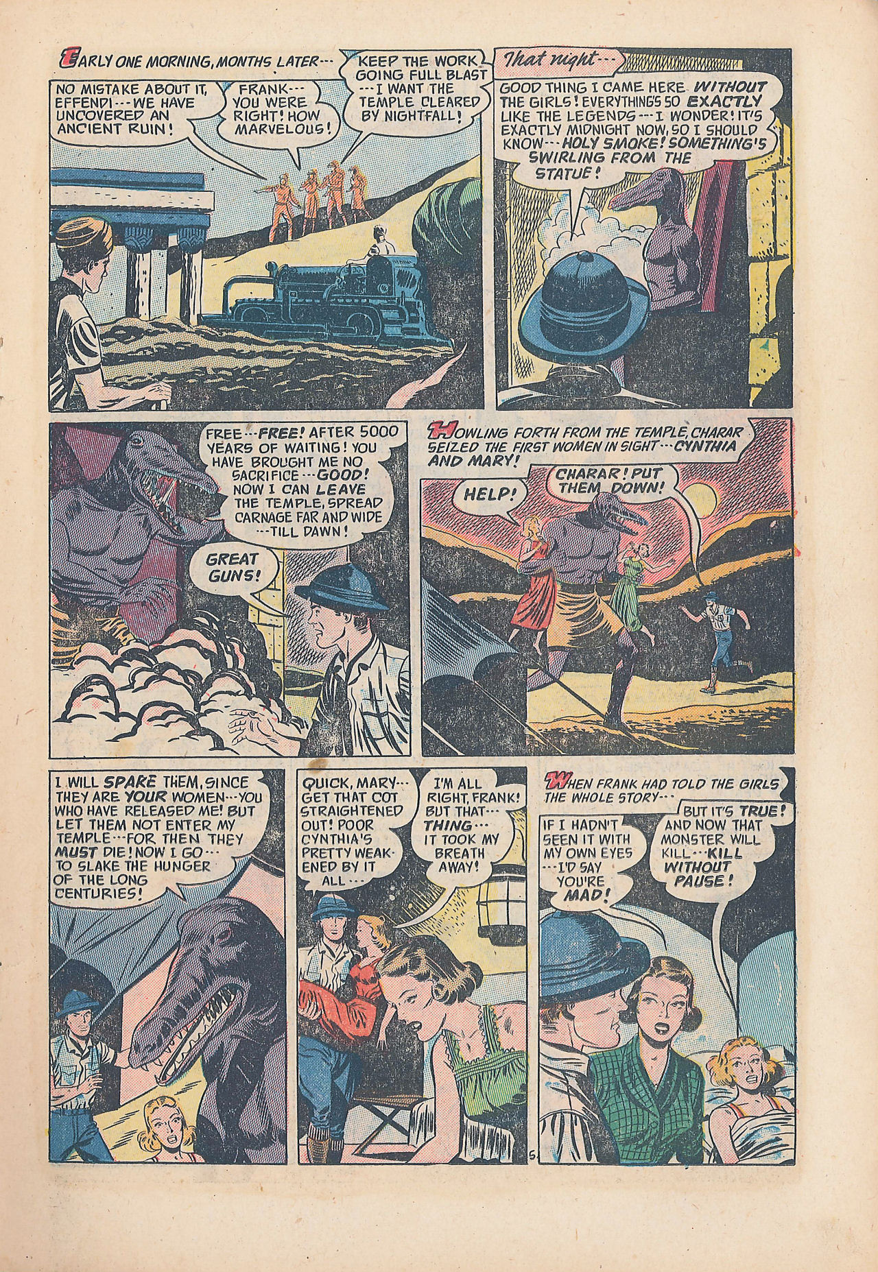 Forbidden Worlds #24 (American Comics Group), page 15. Public domain (US).