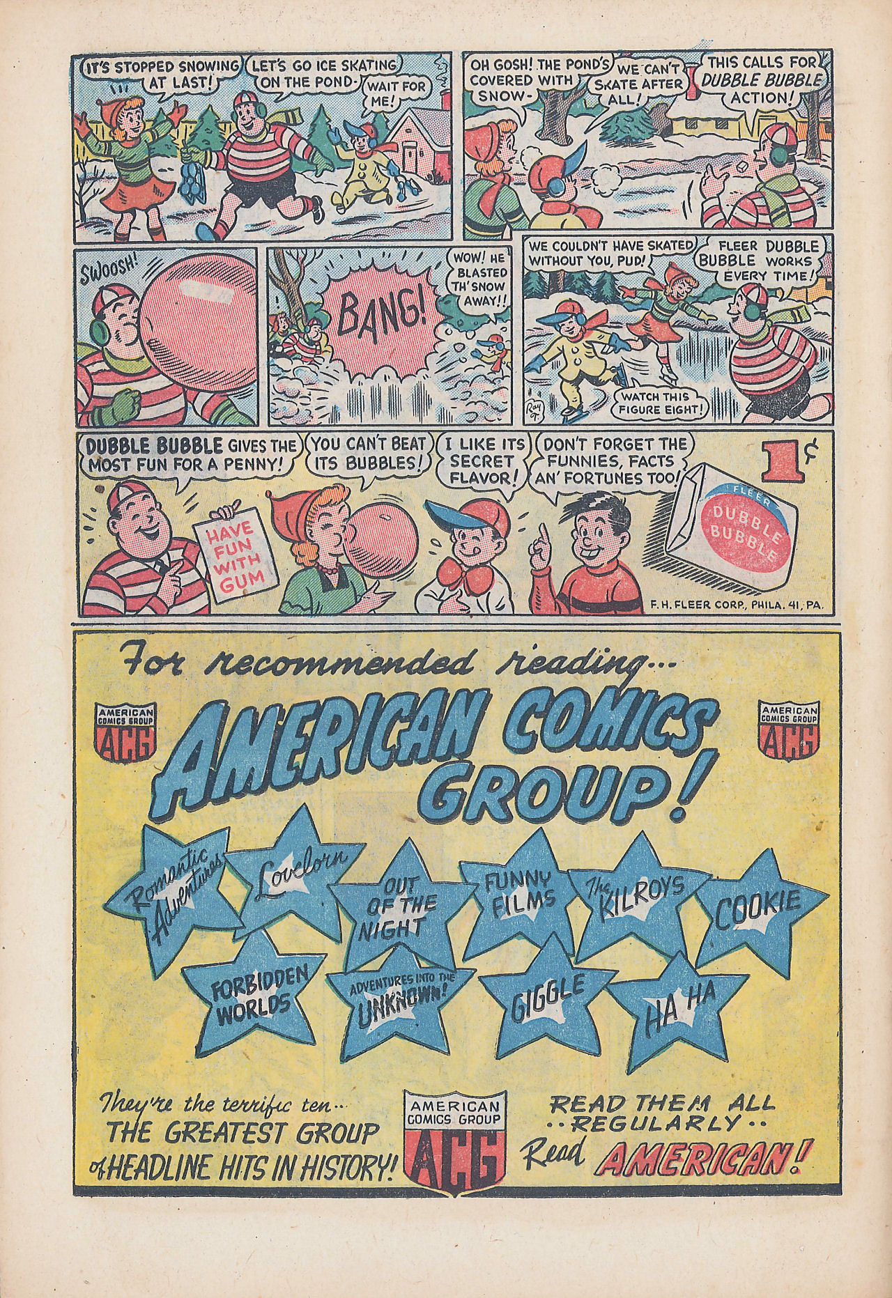 Forbidden Worlds #24 (American Comics Group), page 18. Public domain (US).