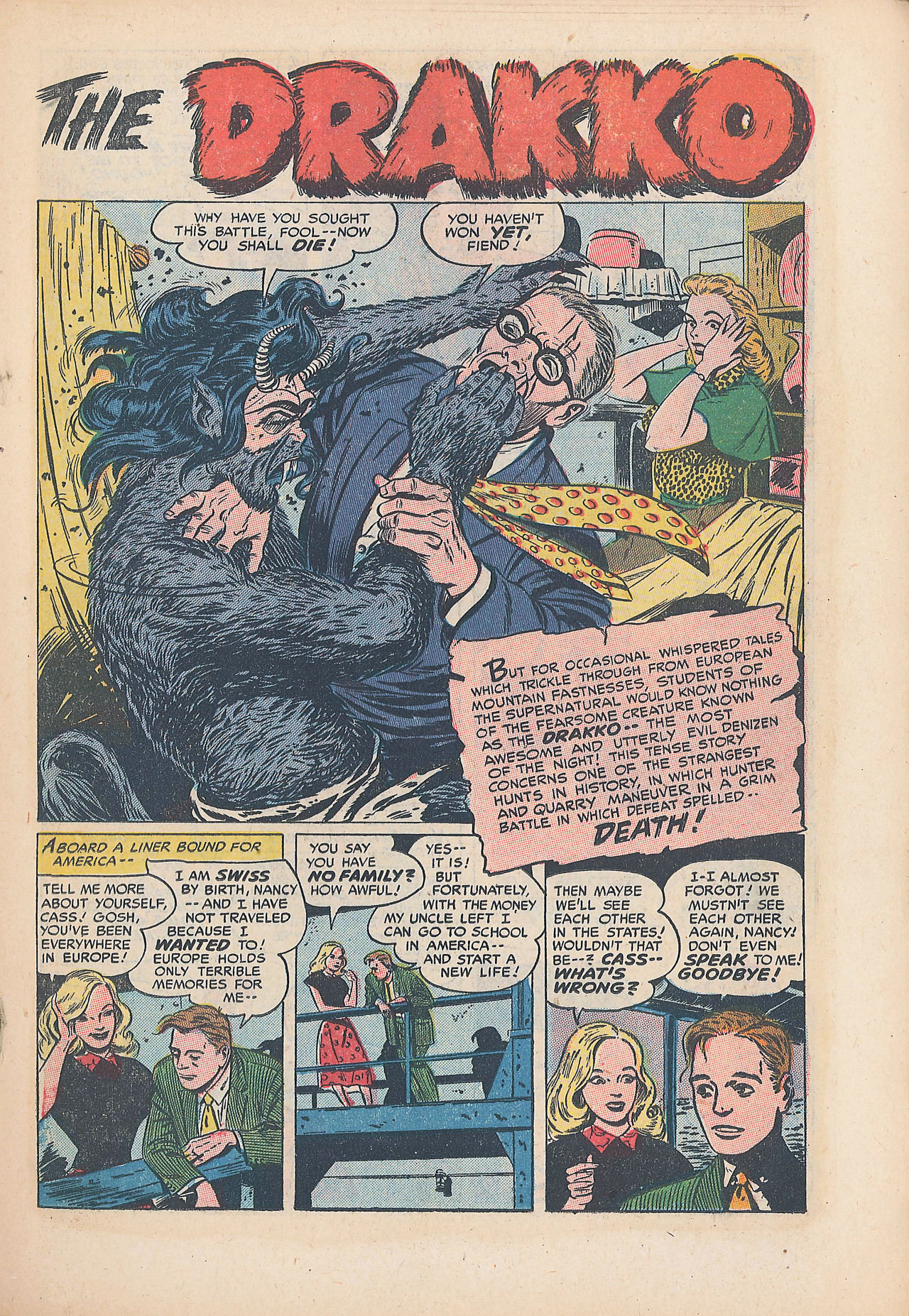 Forbidden Worlds #24 (American Comics Group), page 19. Public domain (US).