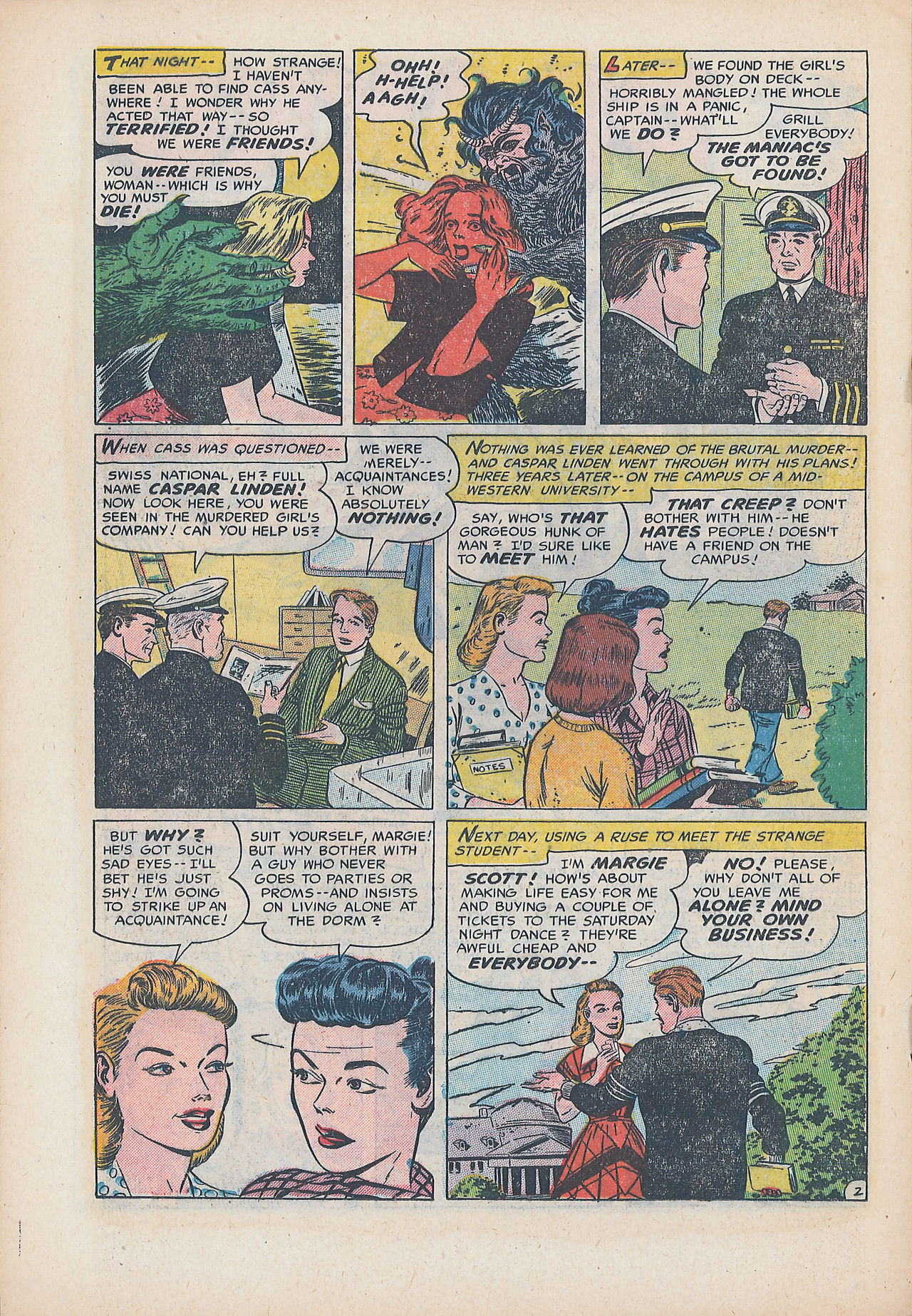 Forbidden Worlds #24 (American Comics Group), page 20. Public domain (US).
