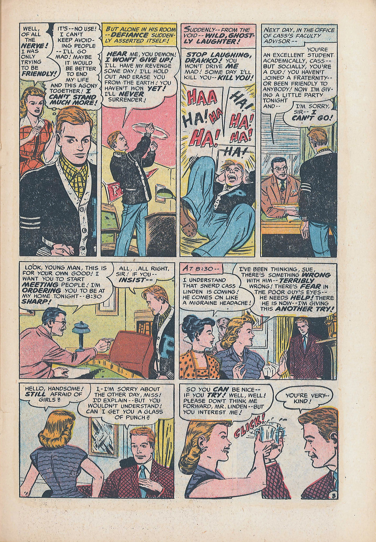 Forbidden Worlds #24 (American Comics Group), page 21. Public domain (US).