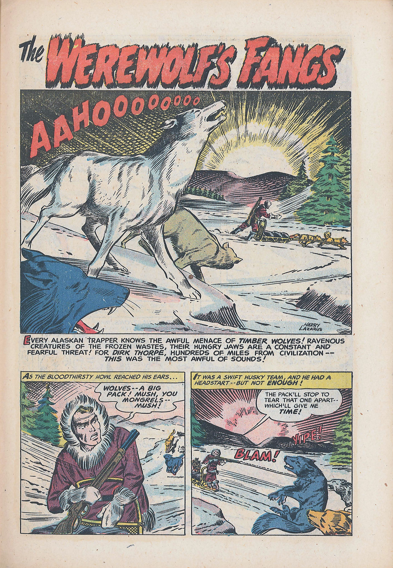 Forbidden Worlds #24 (American Comics Group), page 27. Public domain (US).