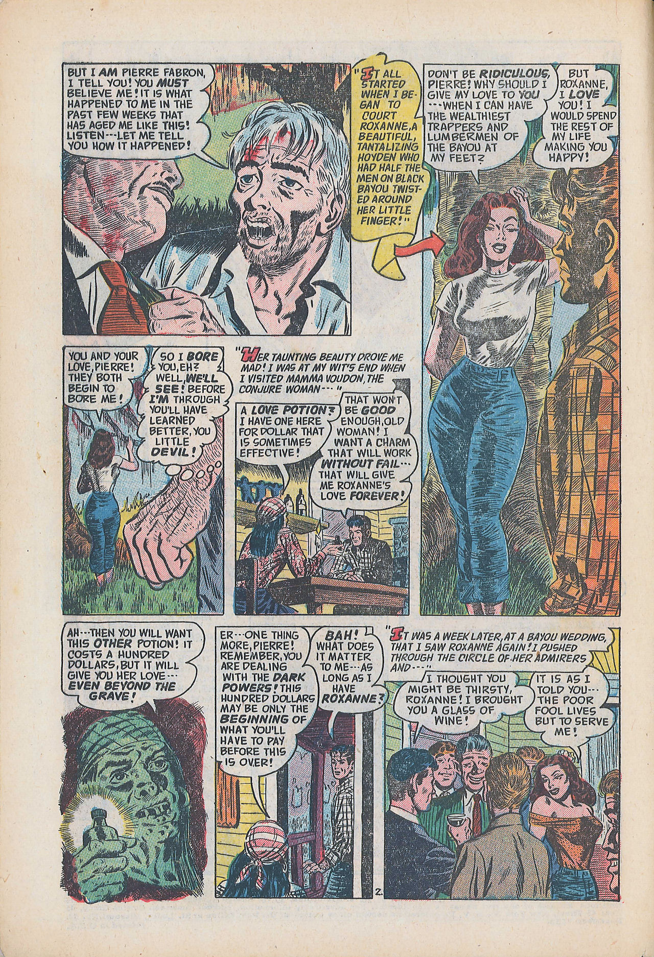 Forbidden Worlds #24 (American Comics Group), page 4. Public domain (US).